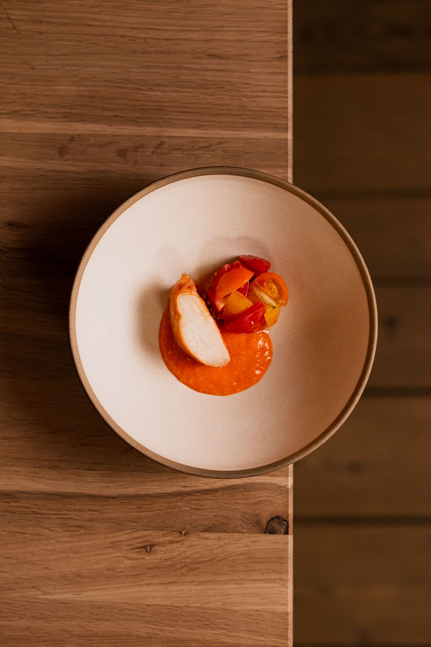 Fine dining restaurant photography for Culture restaurant in Cornwall.