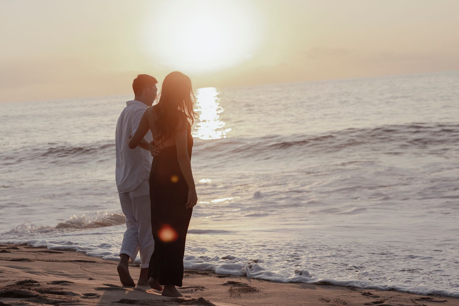 Dramatic photo session, couple love story hawaii oahu