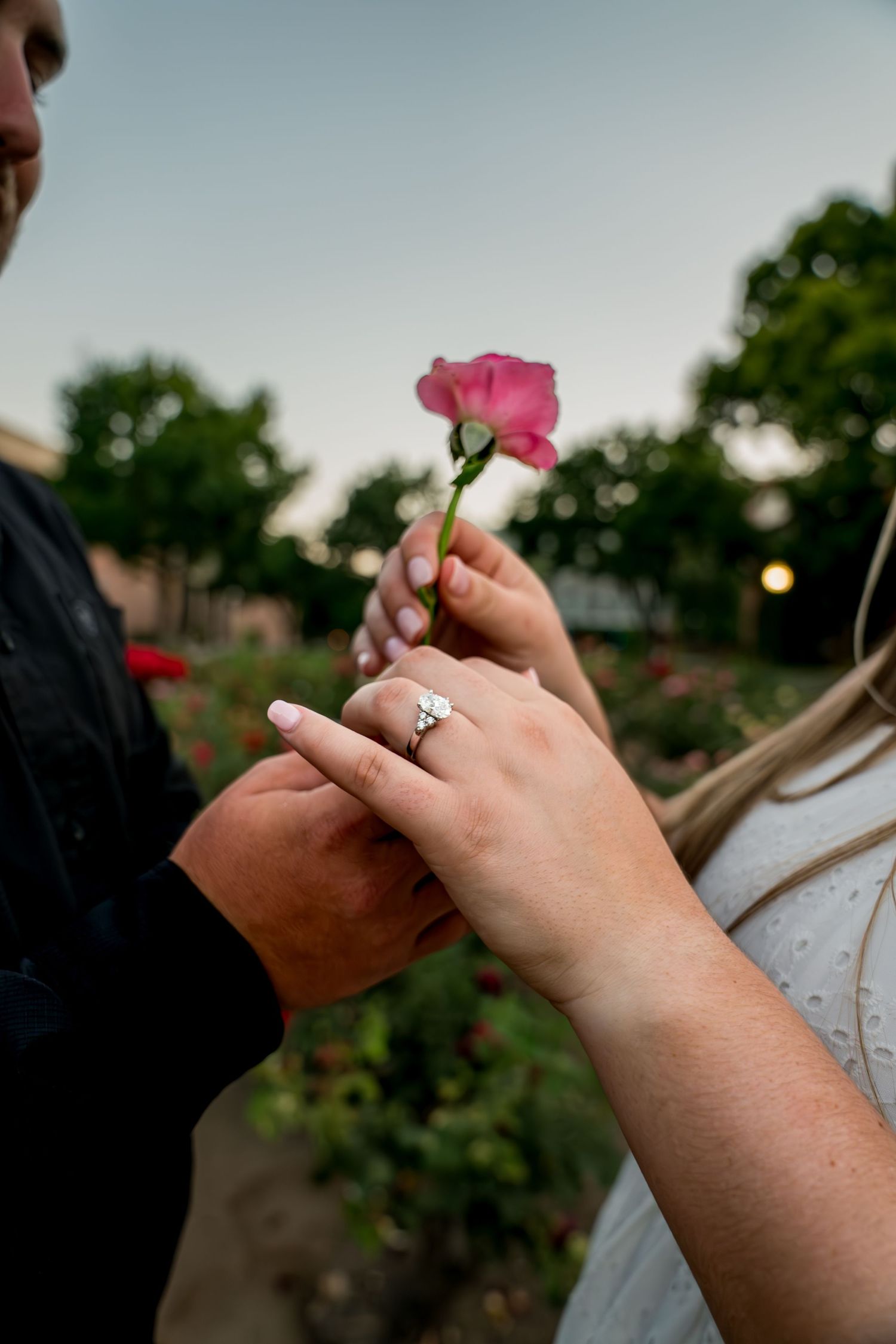ENGAGEMENT PORTRAIT TAKEN BY SARAH MICHELLE CREATIVE