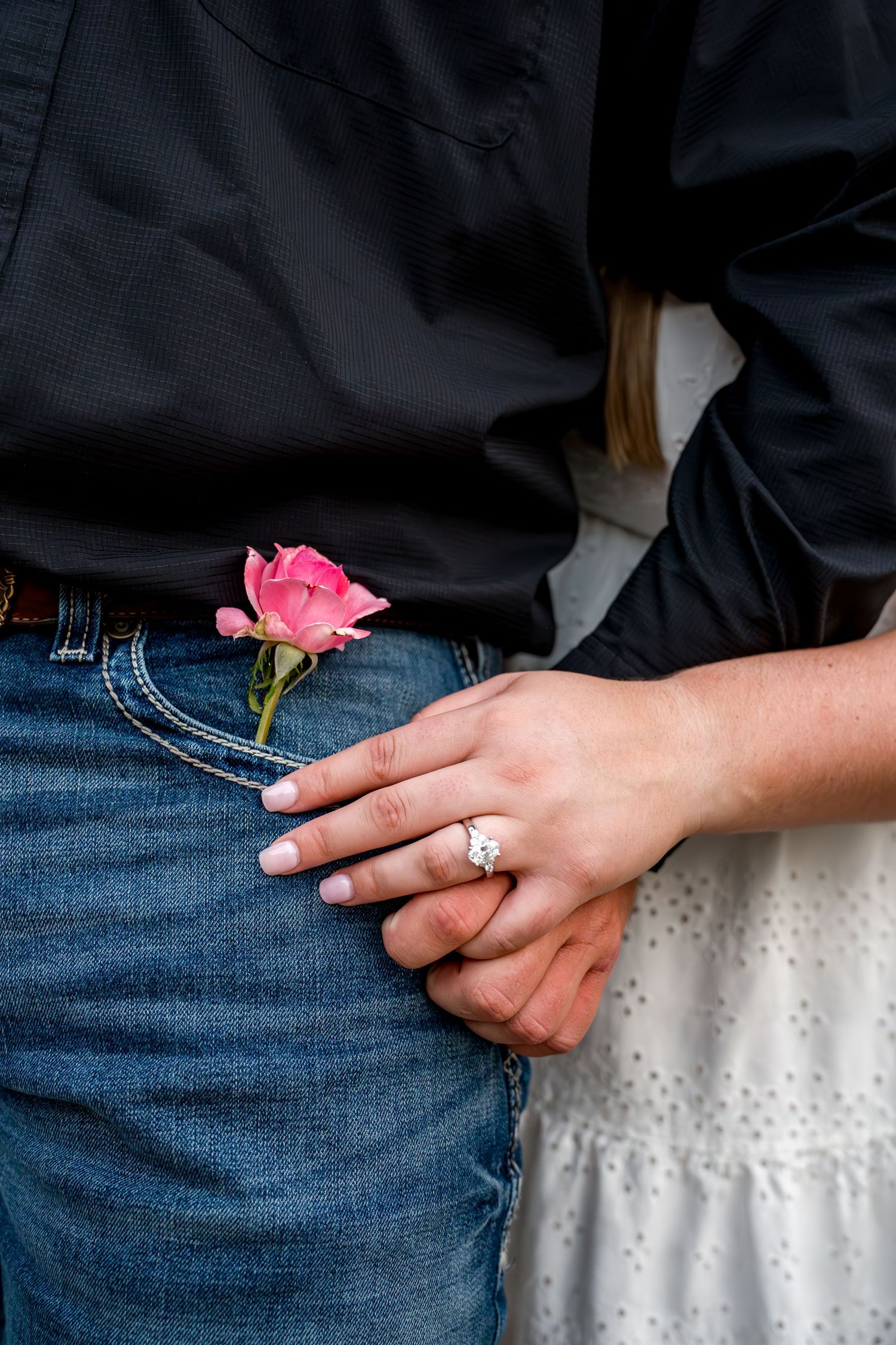 ENGAGEMENT PORTRAIT TAKEN BY SARAH MICHELLE CREATIVE
