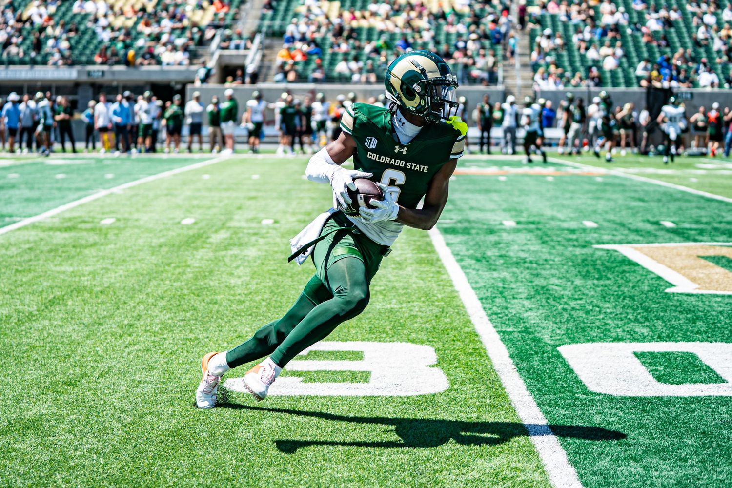 CSU FOOTBALL PORTRAIT TAKEN BY SARAH MICHELLE CREATIVE