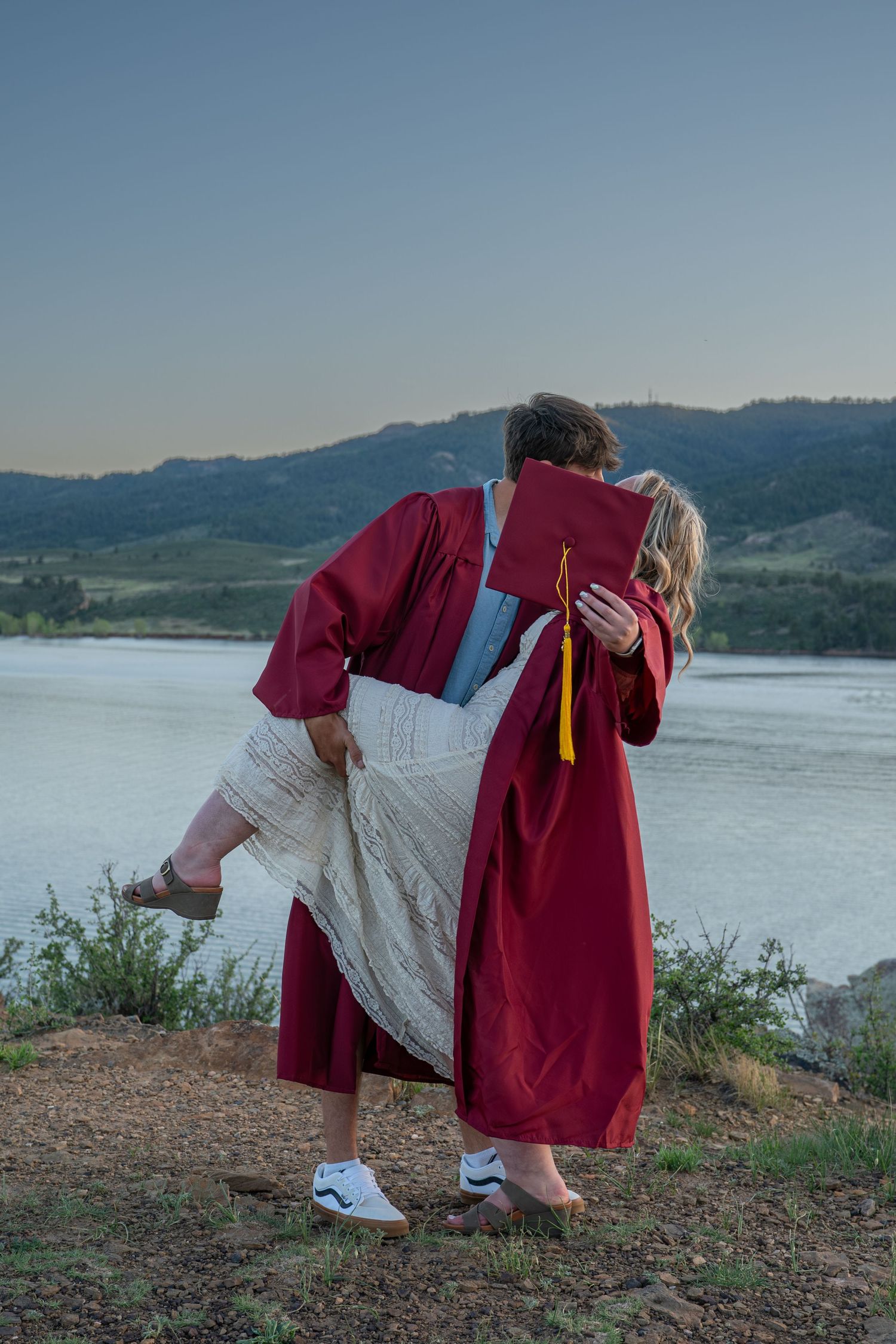 HORSEOOTH COUPLE GRAD SESSION TAKEN BY SARAH MICHELLE CREATIVE