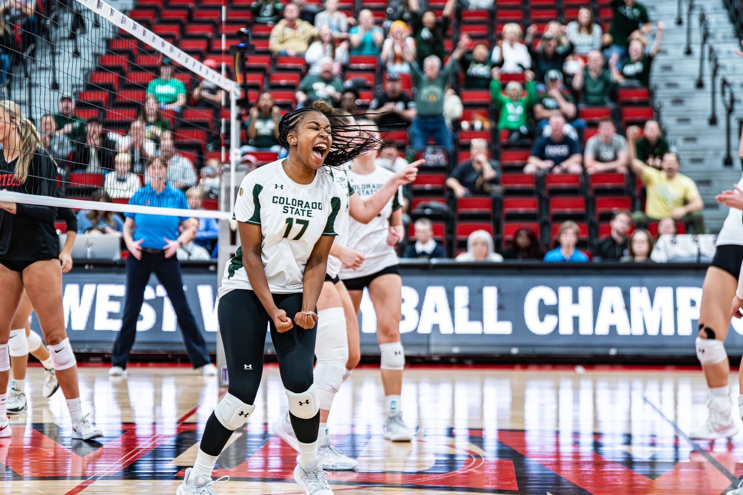 CSU VOLLEYBALL PORTRAIT TAKEN BY SARAH MICHELLE CREATIVE