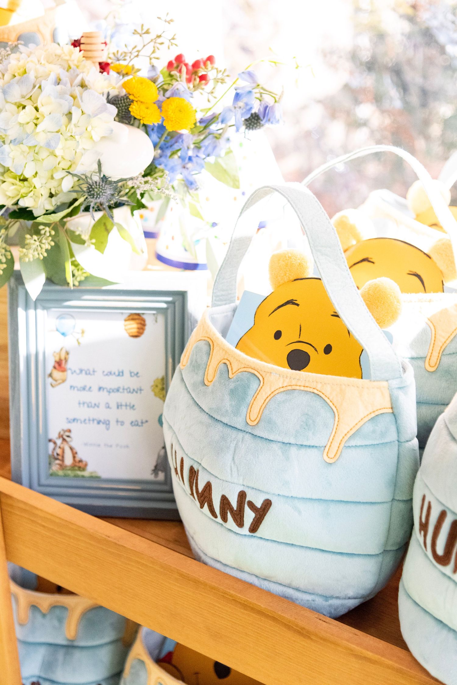 Favors from our ONE Hundred Acre Wood design.