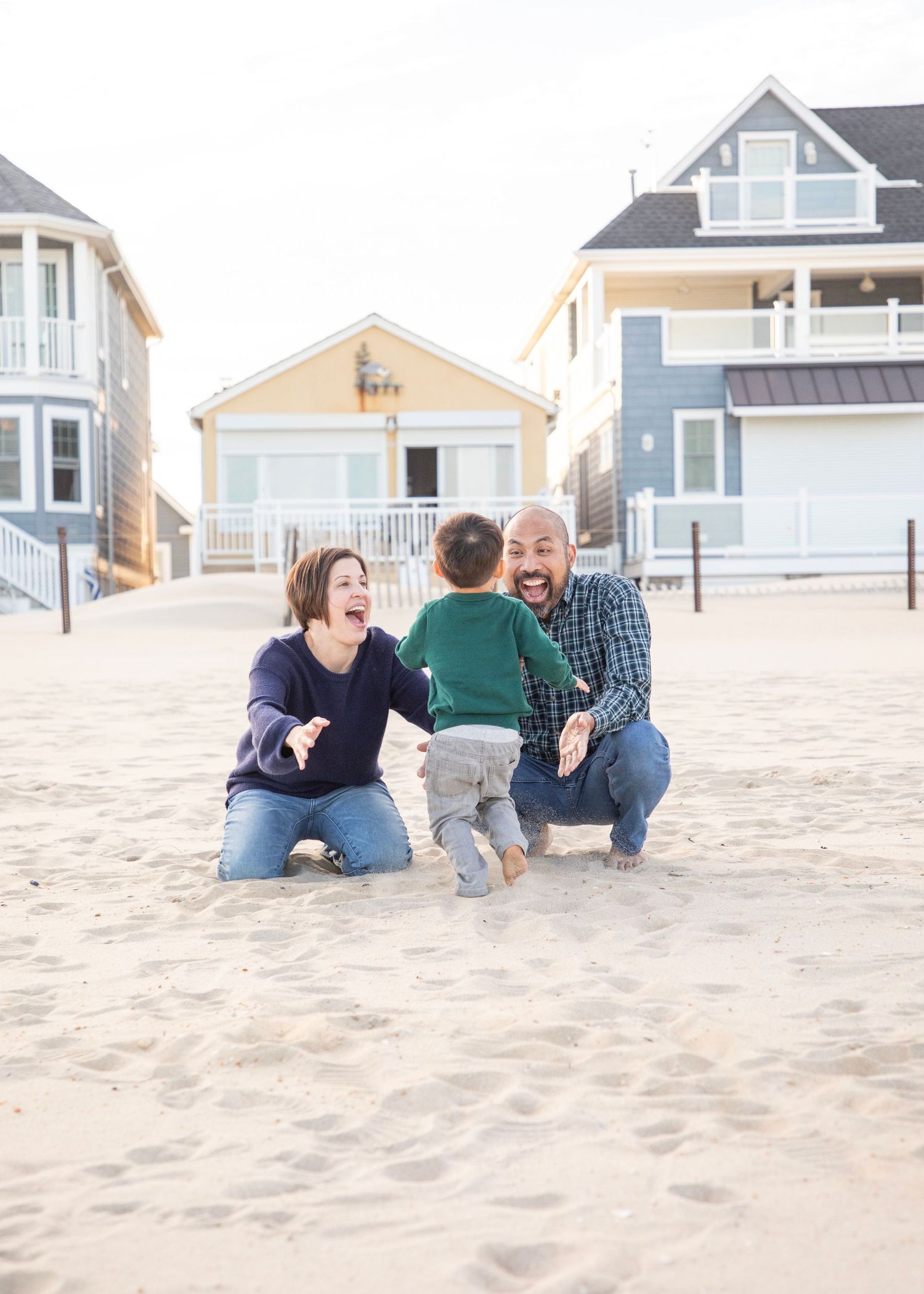 Capturing this loving family during a photo session at the beach.