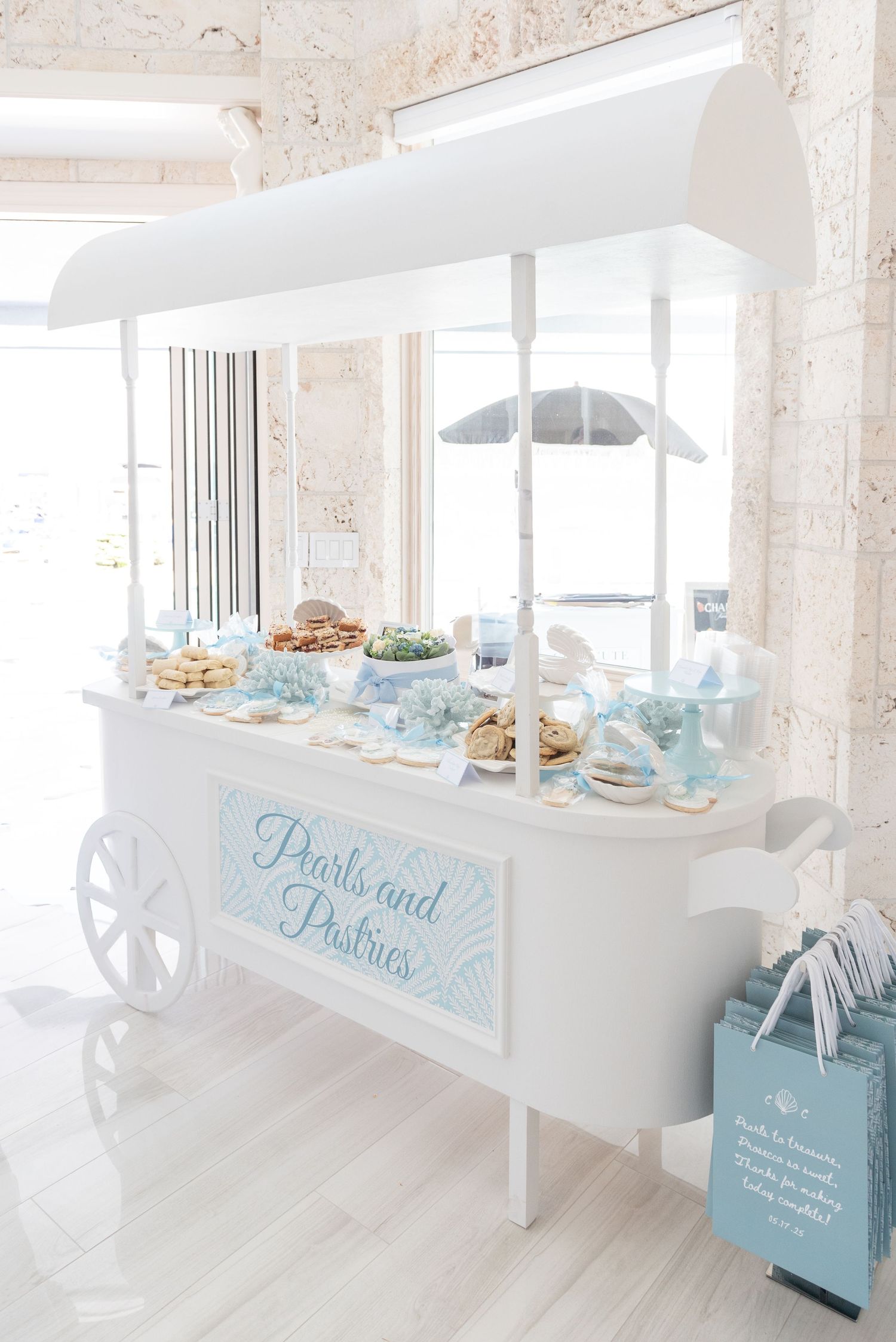 Custom sweet cart.