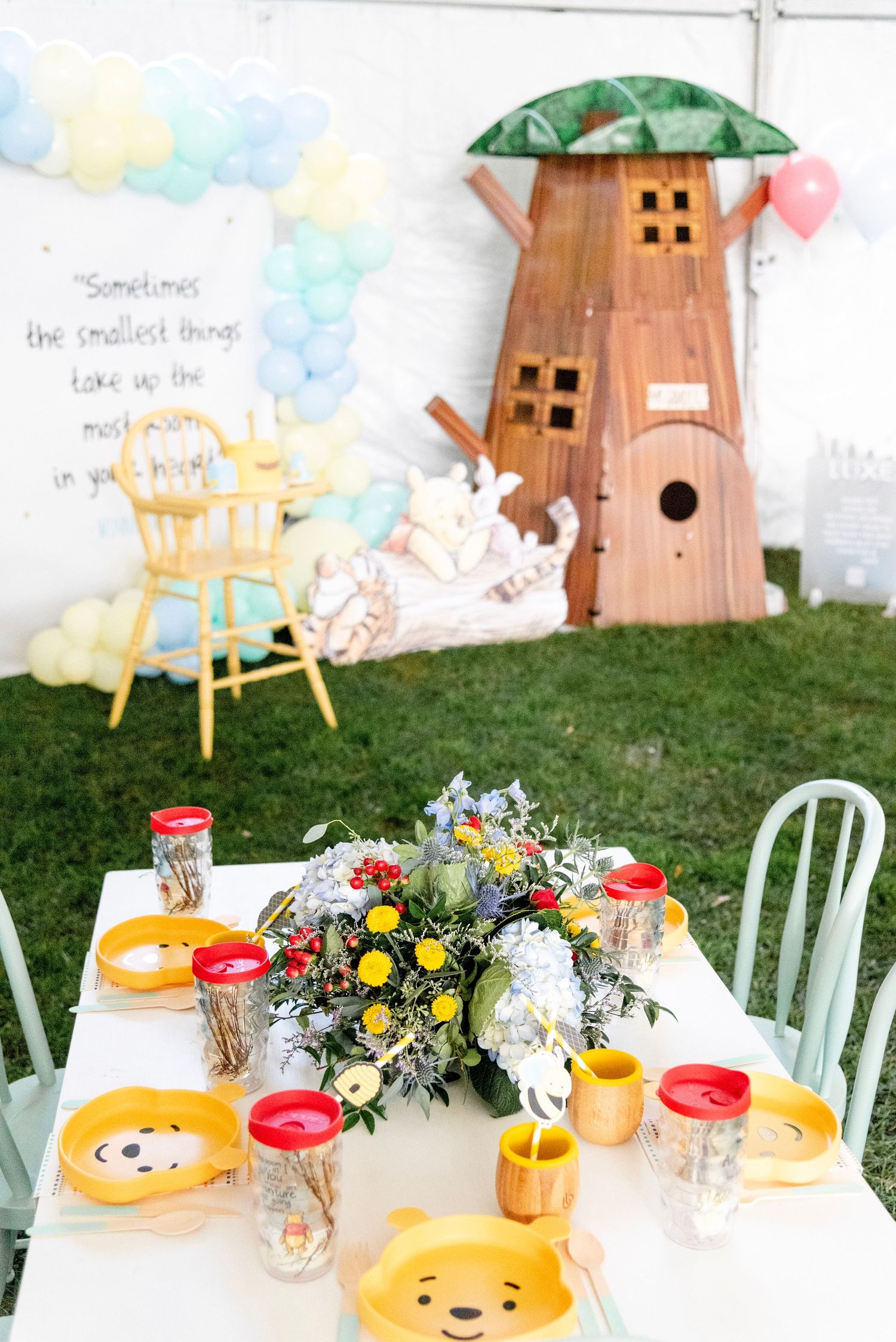 Decor from our ONE Hundred Acre Wood design.