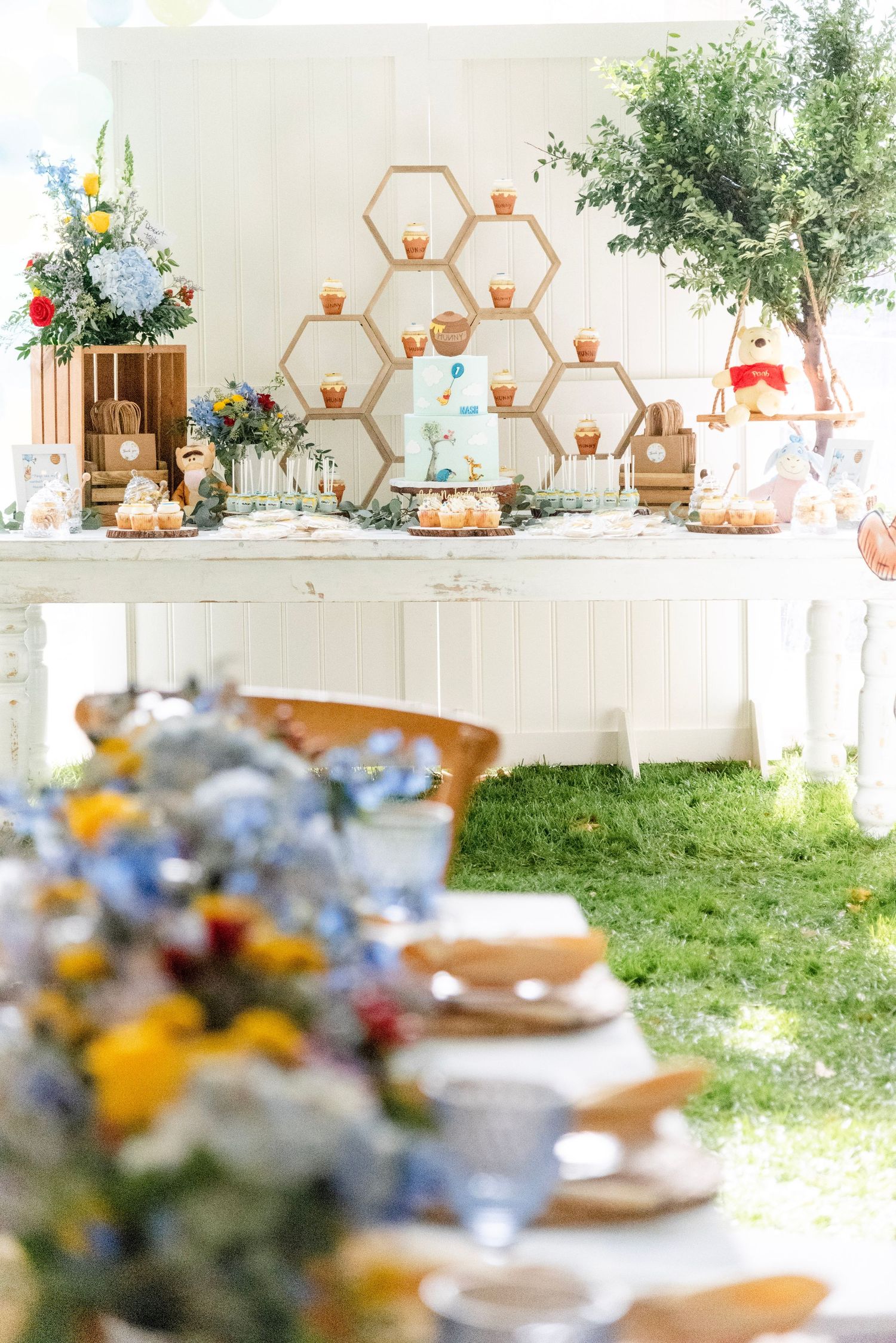 Decor from our ONE Hundred Acre Wood design.