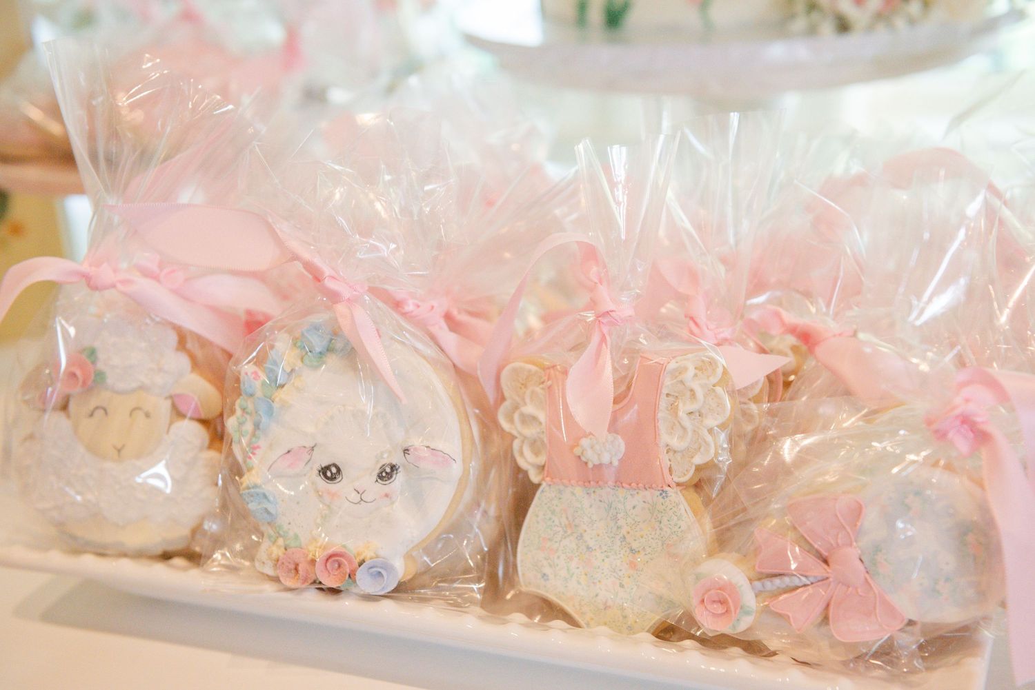 Custom nursery rhyme cookies.
