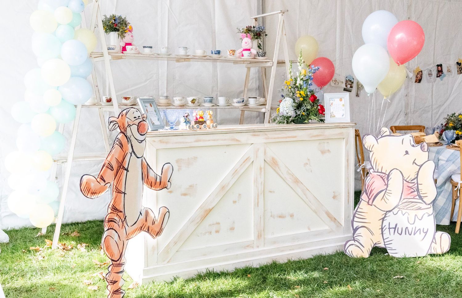 Decor from our ONE Hundred Acre Wood design.