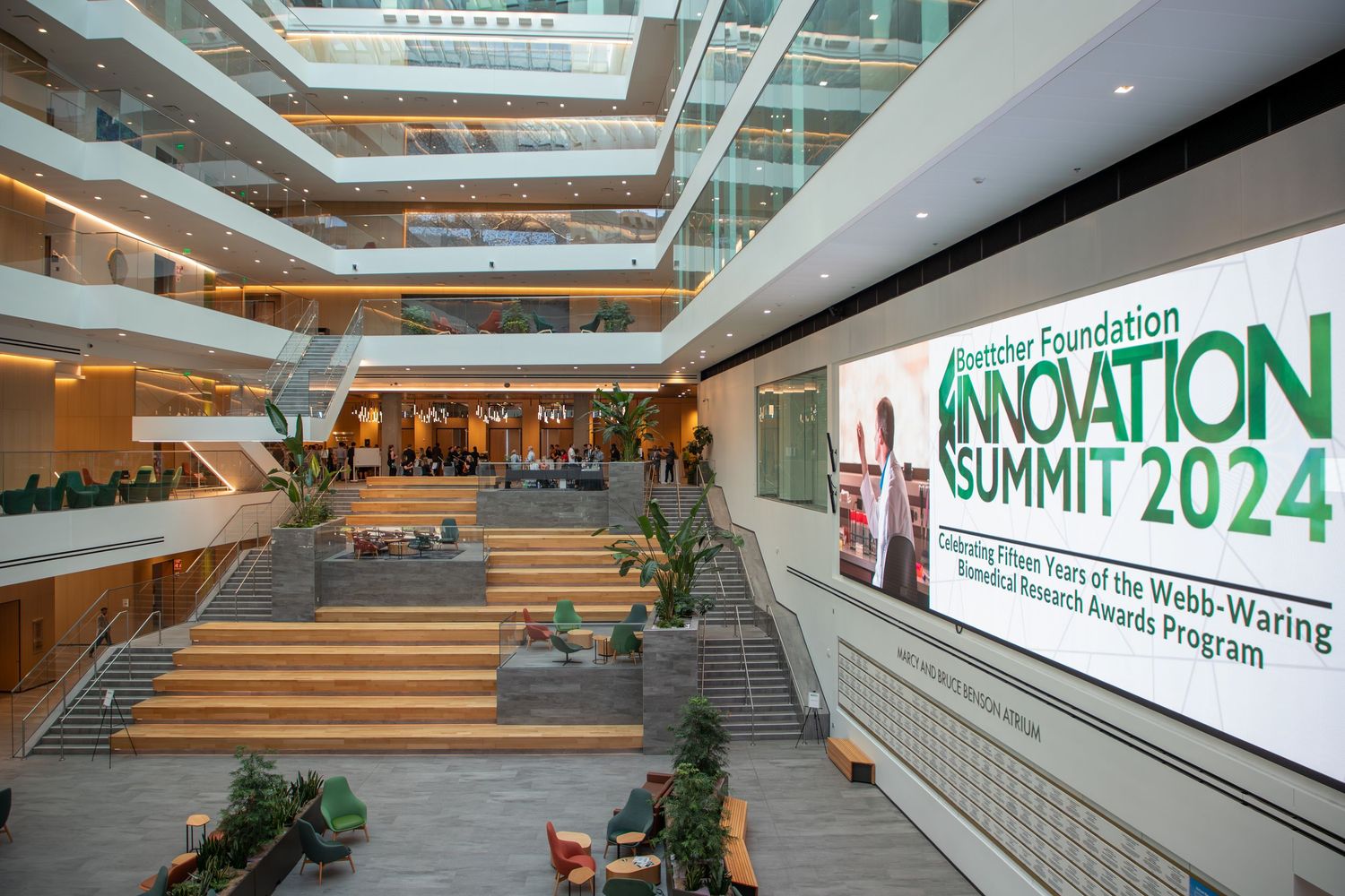 Boettcher Foundation Innovation Summit Lobby