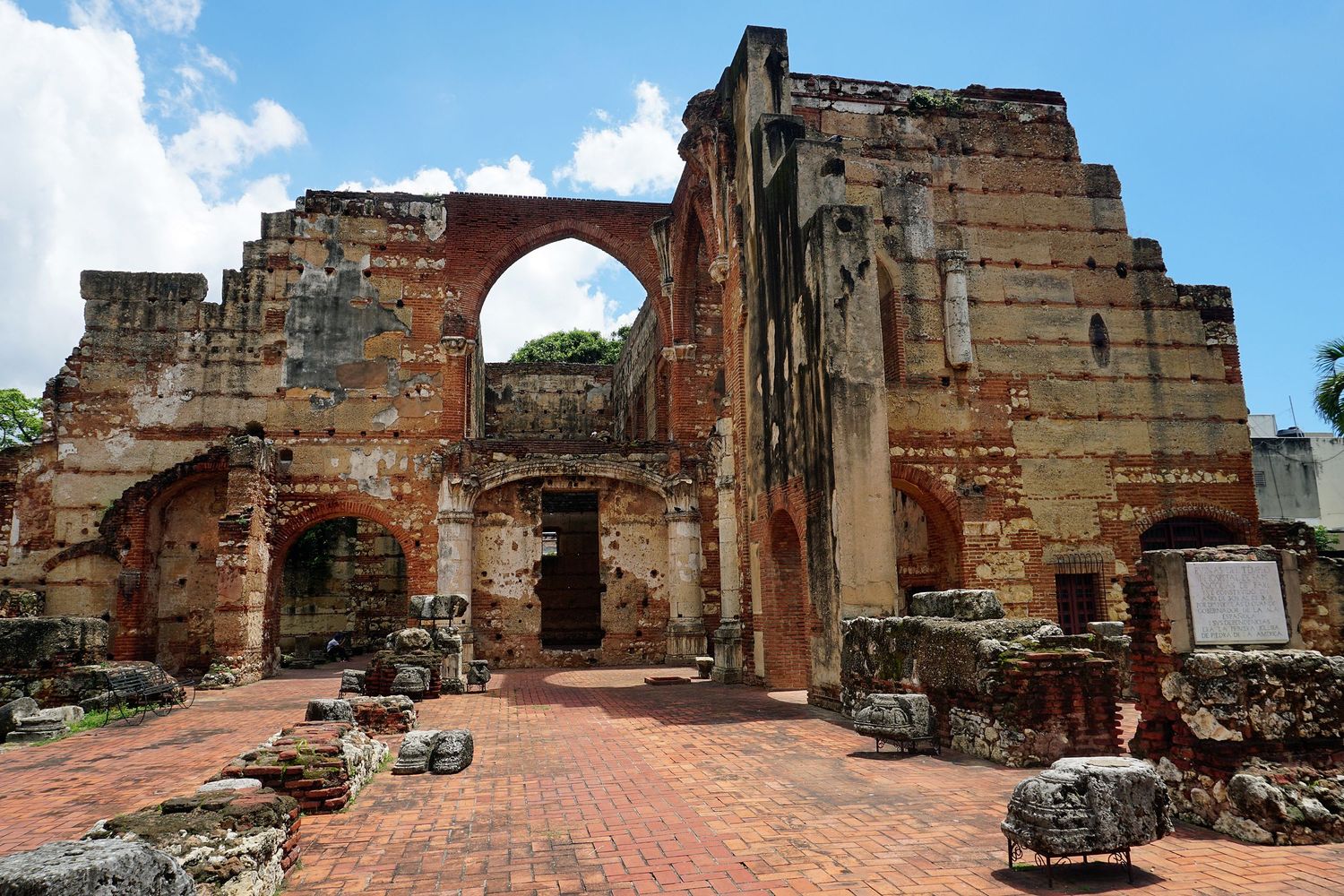 Ruinas en Zona Colonial.