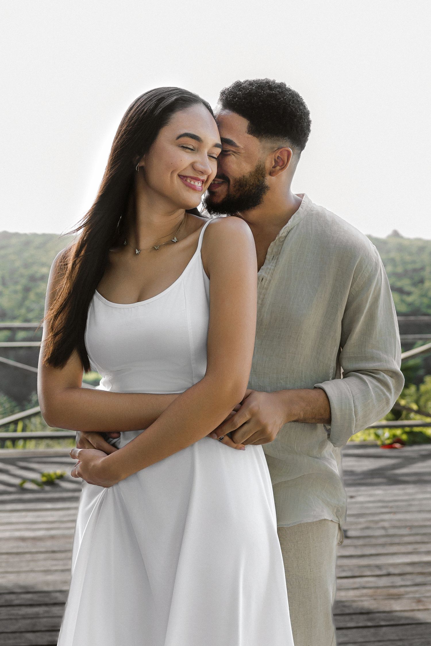 Engagement photography by AM Weddings on the Dominican Republic.