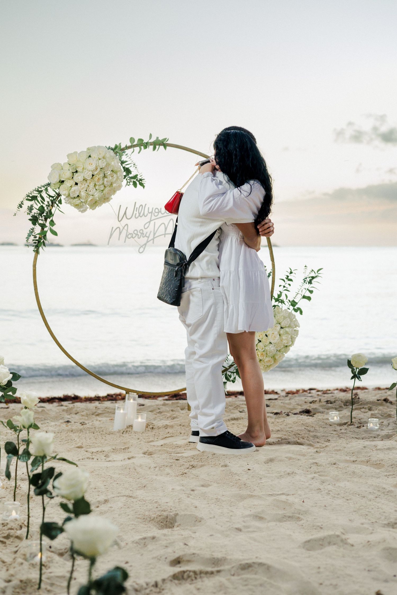Engagement photography by AM Weddings on the Dominican Republic.