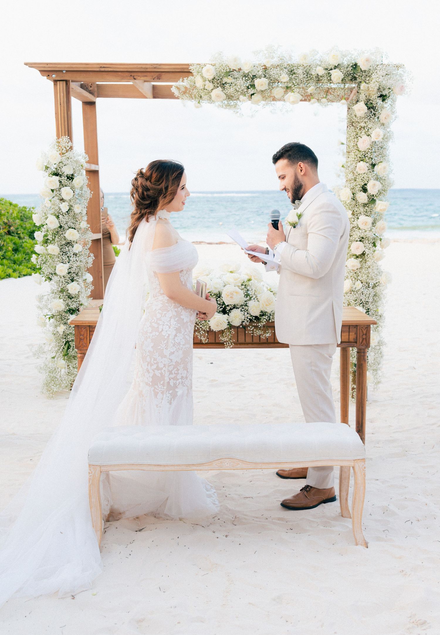 Wedding photography by AM Weddings on the Dominican Republic.