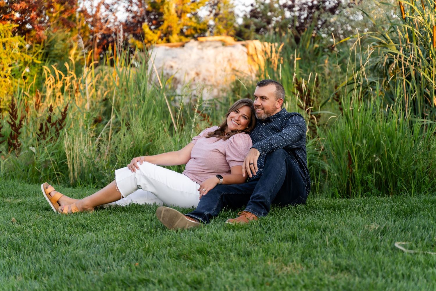 Couples Session taken in Jensen Nature Park, Syracuse, Utah. Northern Utah Photographer