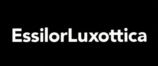 EssilorLuxottica company logo displayed in dark text.