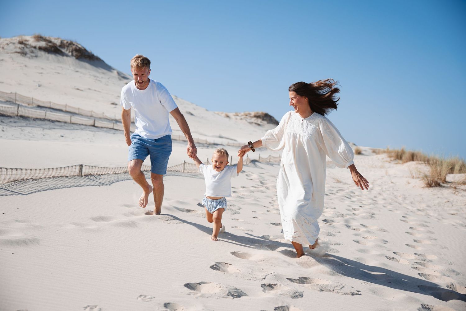 courir sur la plage photo