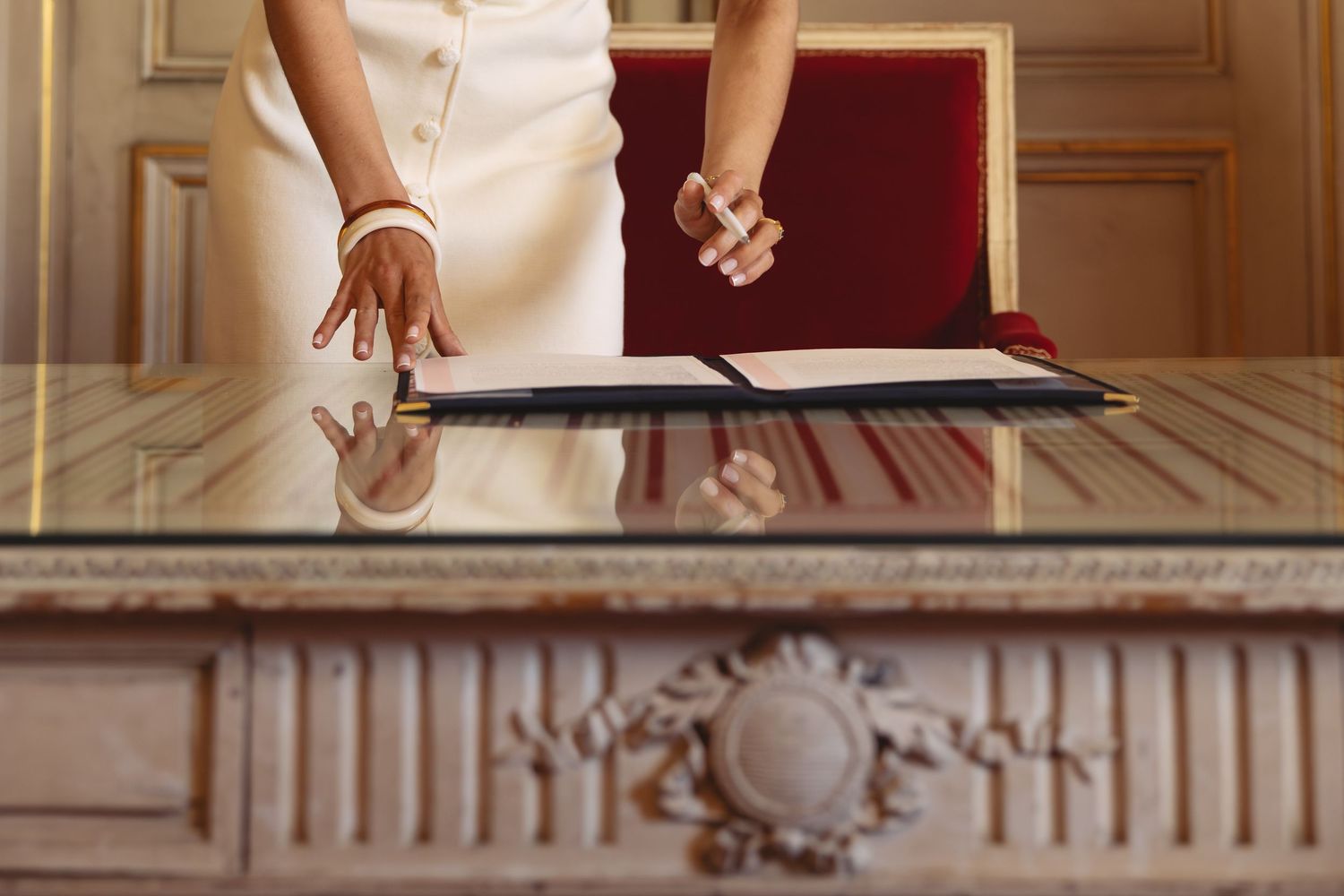 signer son acte de mariage