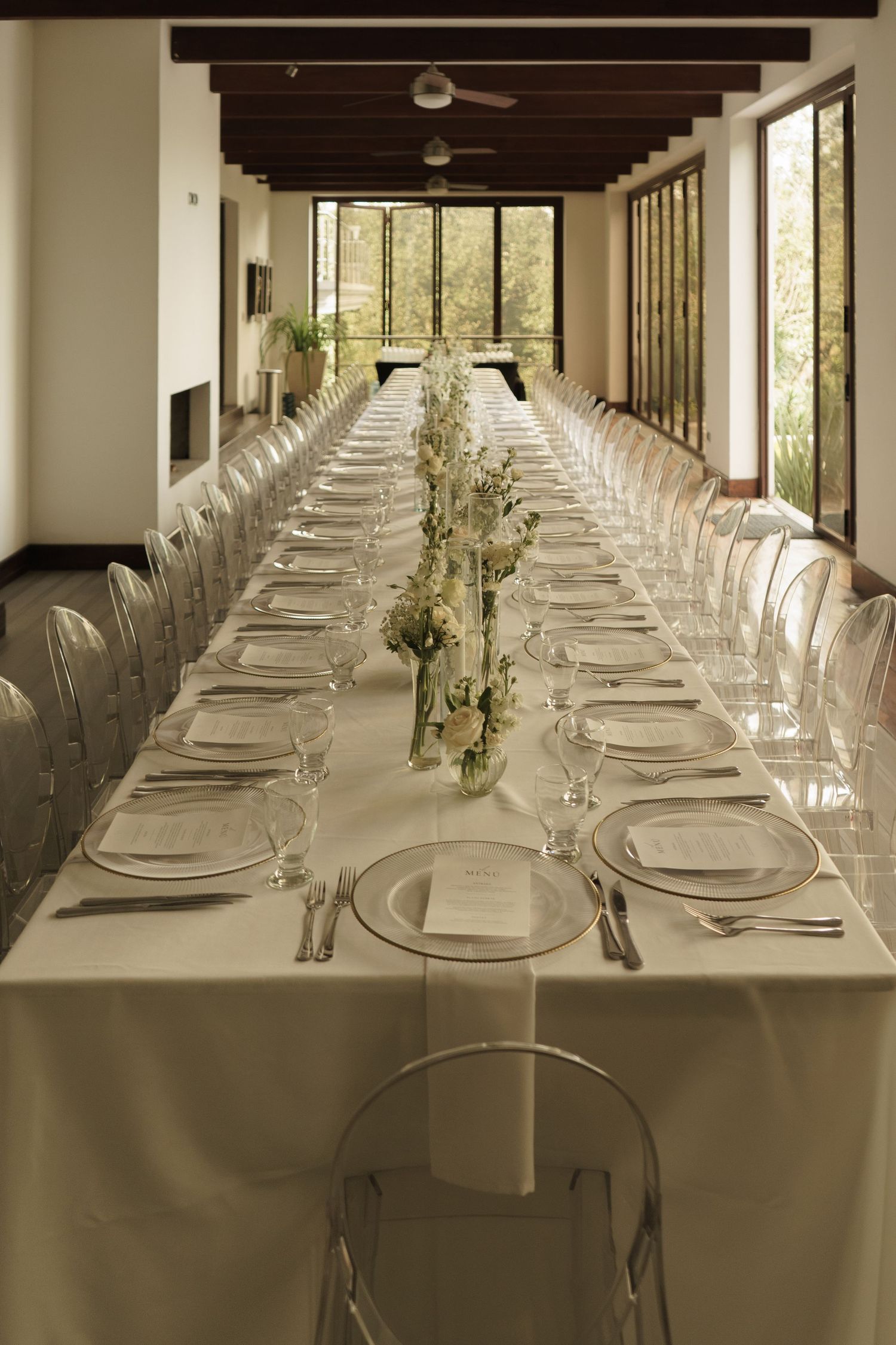 Elegant wedding tablescape inspiration with curated floral details and candlelight.