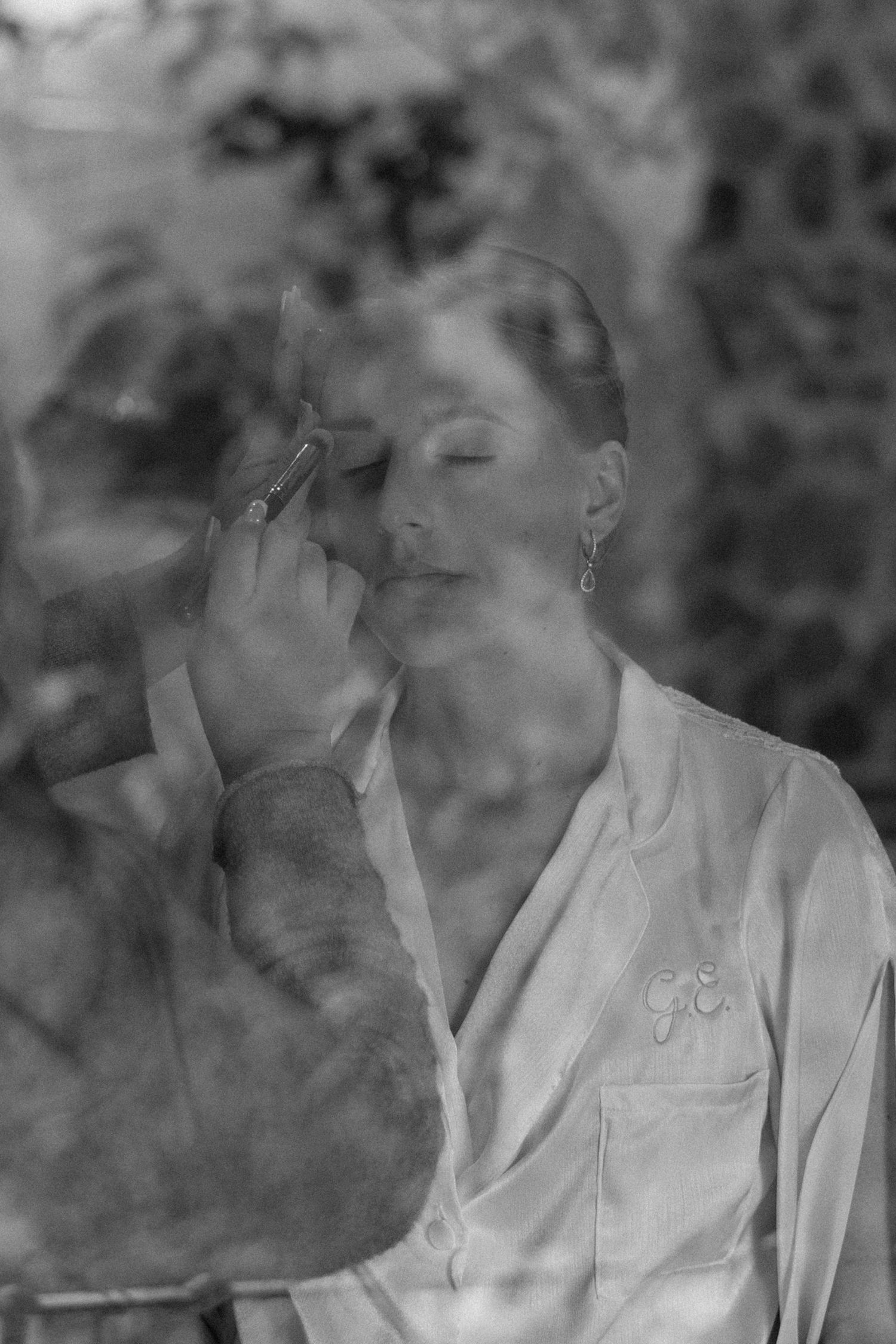 Elegant shoe and perfume detail for timeless bridal preparation inspiration.