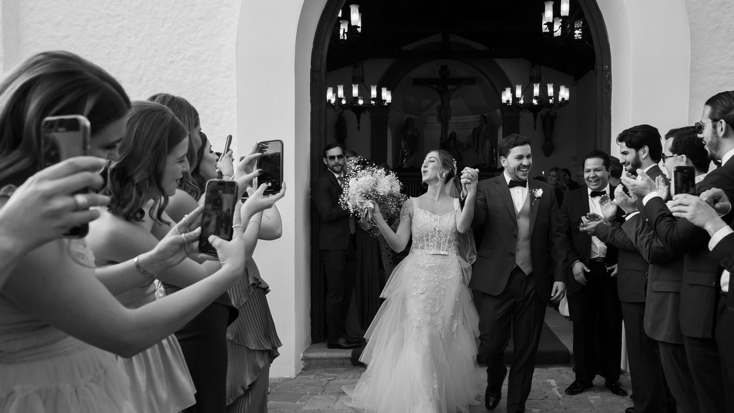 Emotional ceremony moment captured with a documentary wedding photography style.