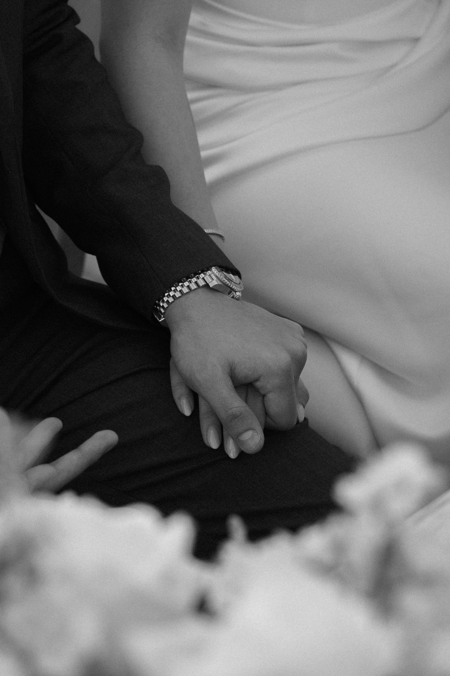 Elegant wedding details captured in loose editorial wedding photography style