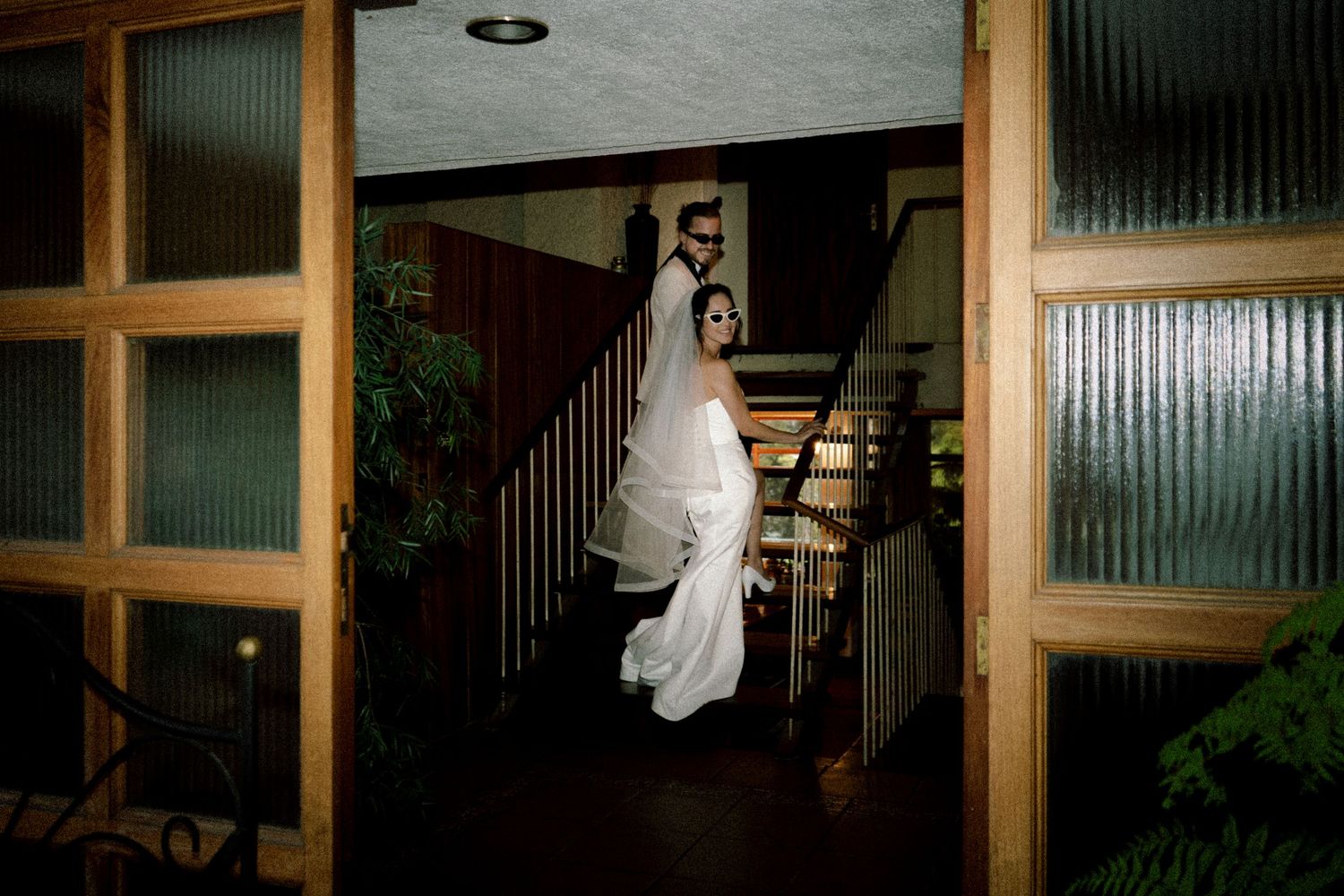 flash wedding photography