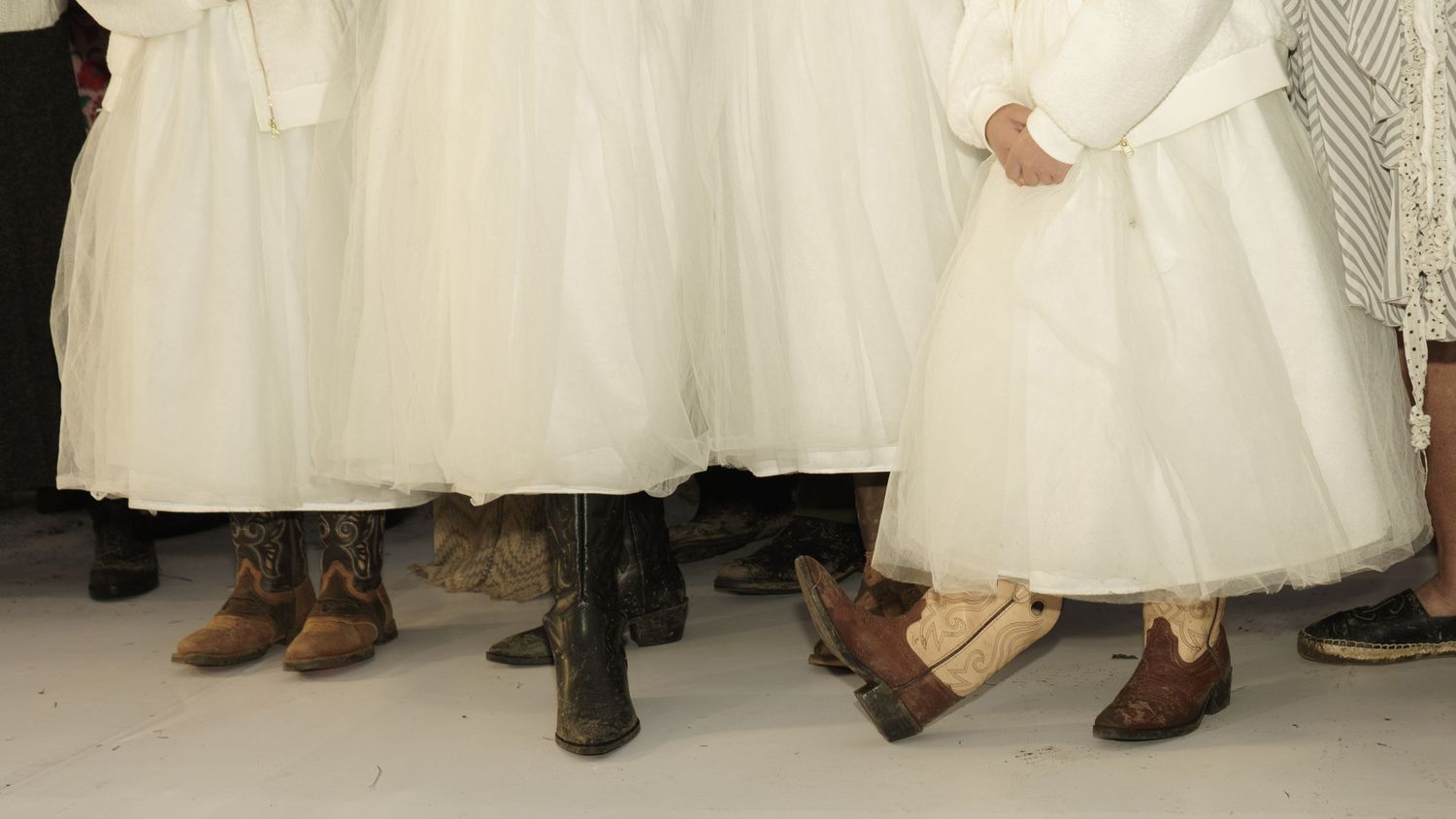 Modern rustic wedding reception with personalized design touches.