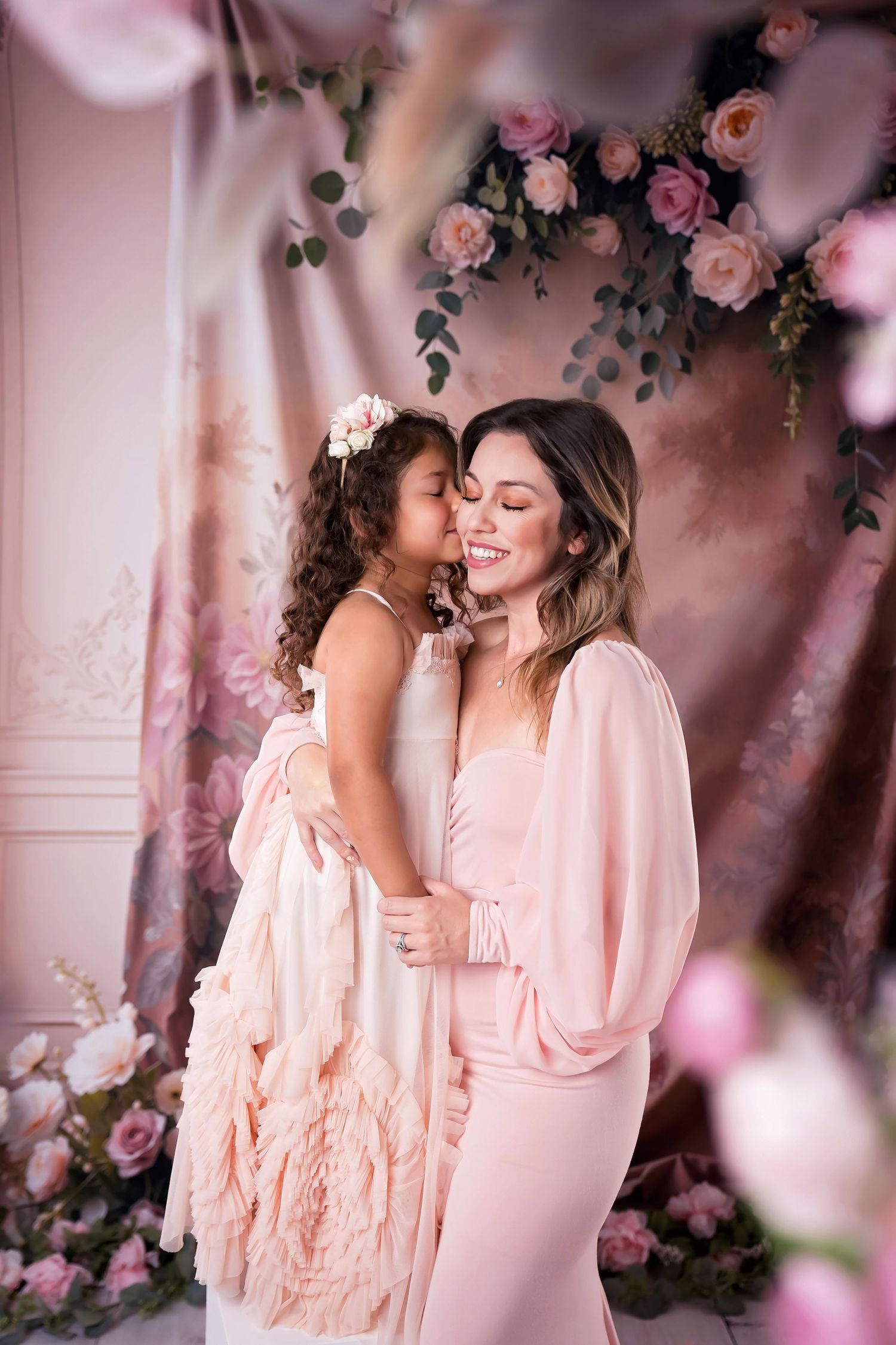 Mother and daughter portrait during San Diego Mother’s Day mini session