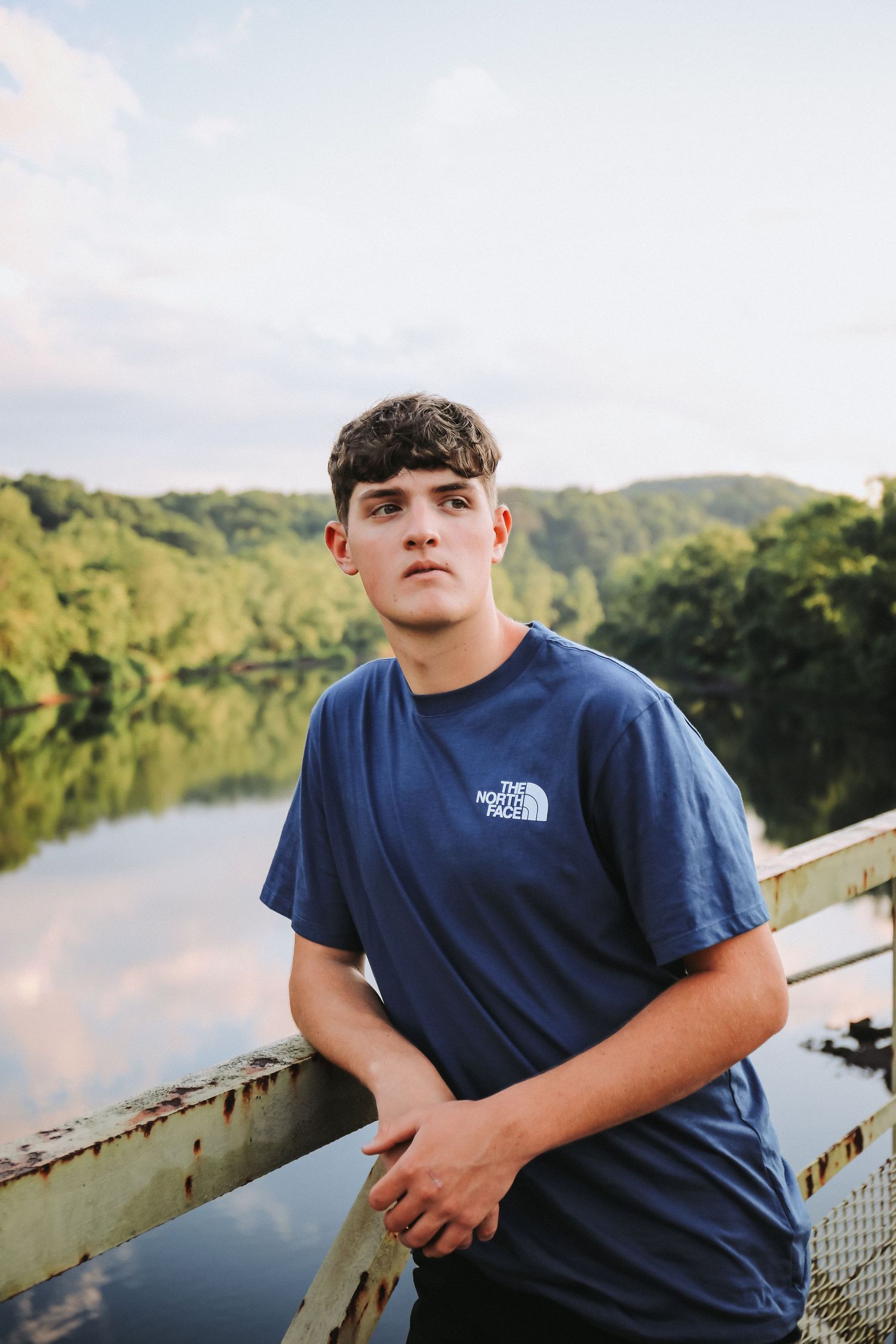Young man senior portrait session