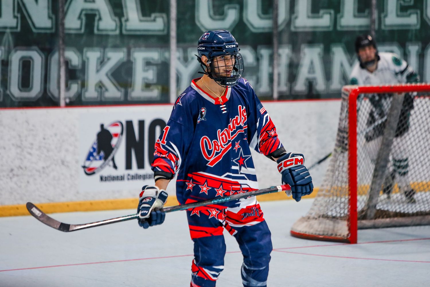 Robert Morris University roller hockey player