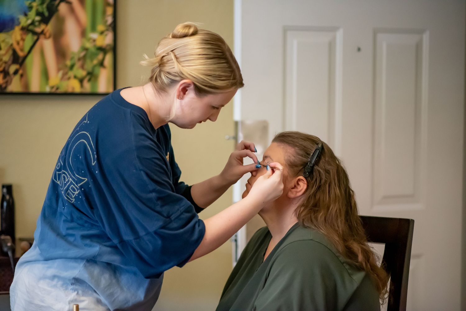 Professional beauty treatment session in a serene spa setting.