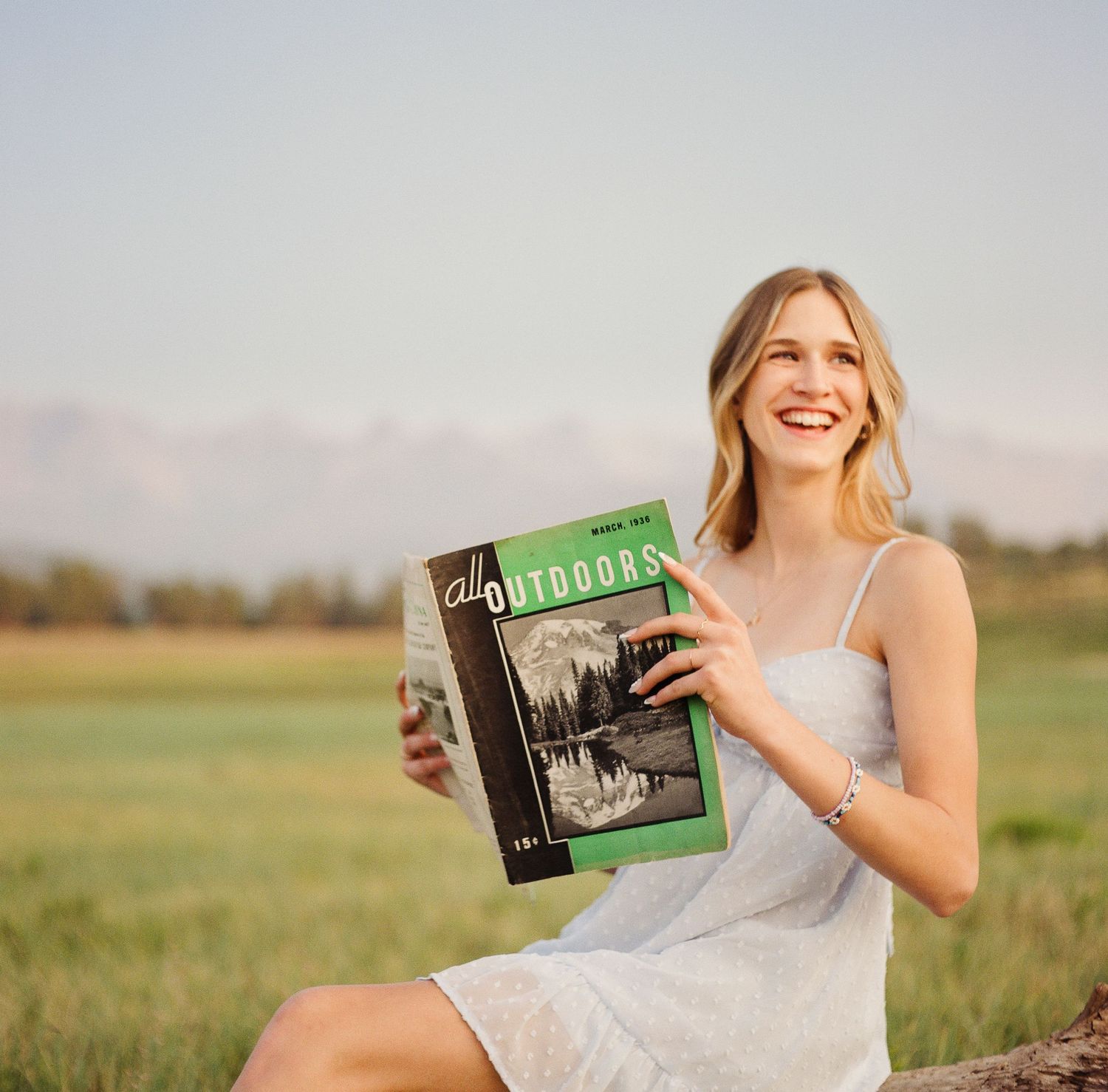 Photo from a modeling photoshoot near Ridgway, Colorado.