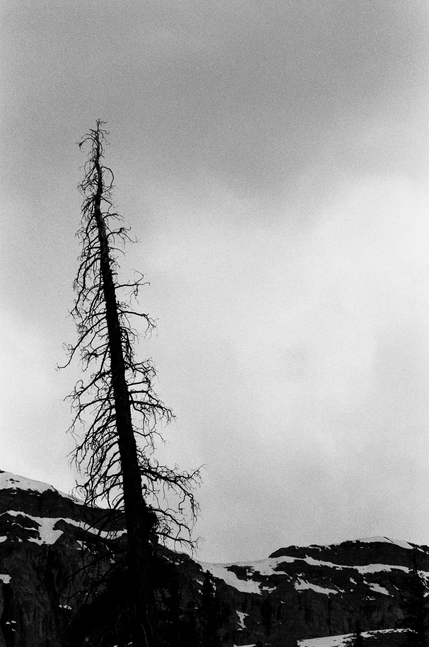 A 35mm film photo from Blue Lakes, near Ouray, Colorado.