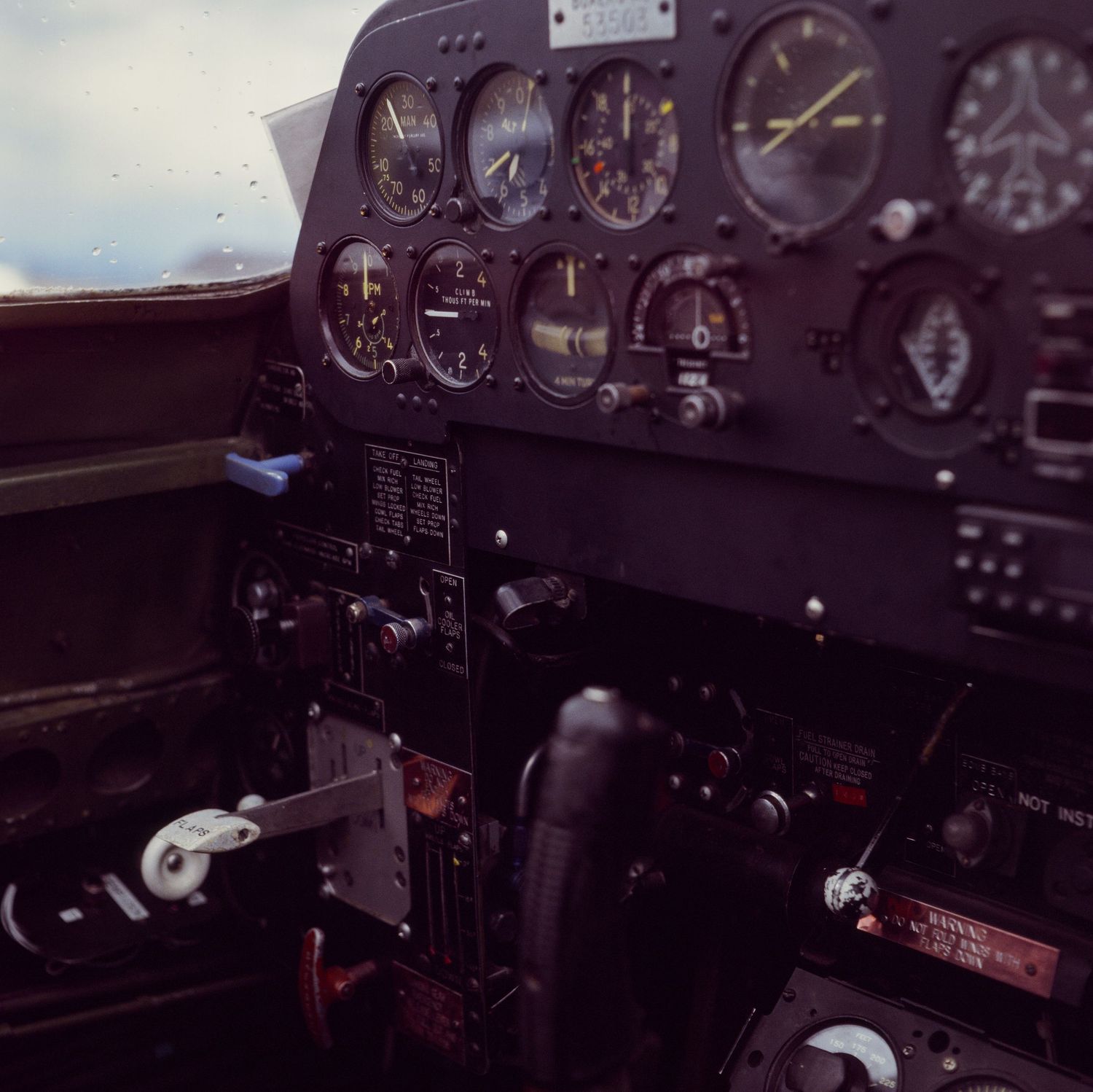 A Medium Format film photo of a TBM Avenger at Montrose, Colorado's Tribute to Aviation event in 2025.