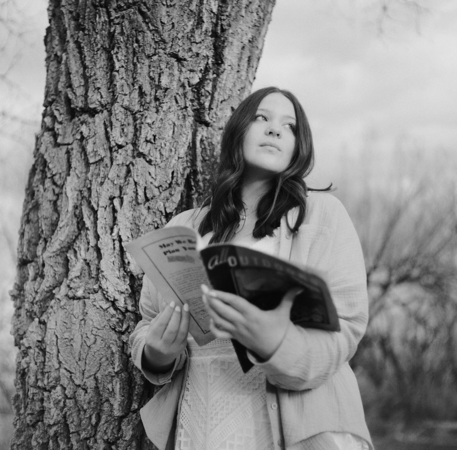 Film portrait photo of Ashlee Petranovich from a modeling photoshoot in Montrose, Colorado.
