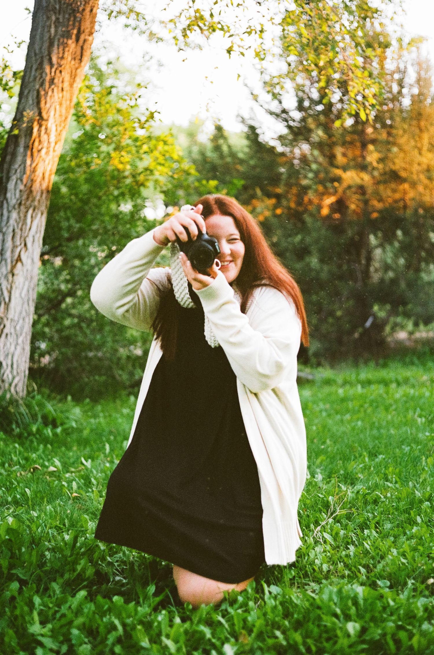 A film modeling photo taken in Montrose, Colorado.