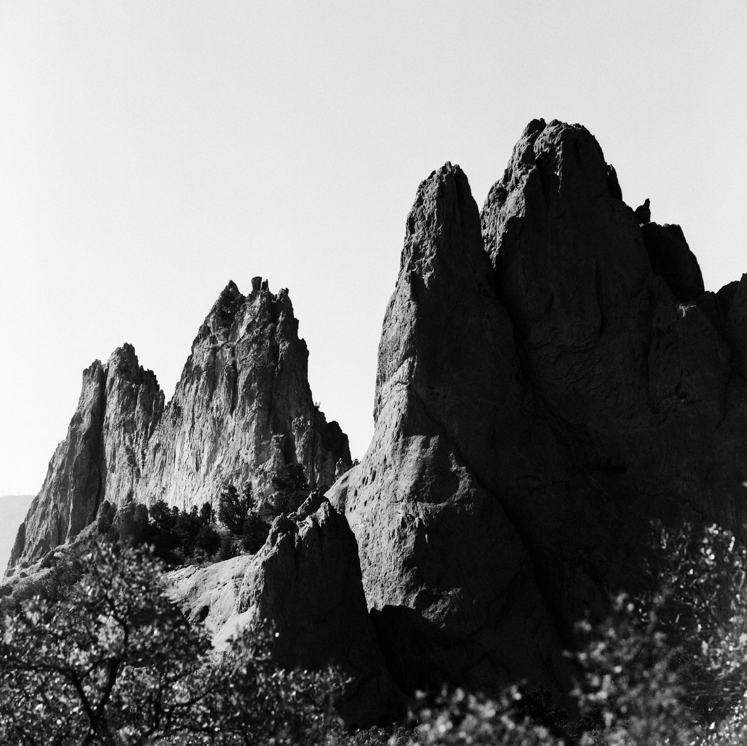 Medium Format film photos from Garden of the gods, Colorado.