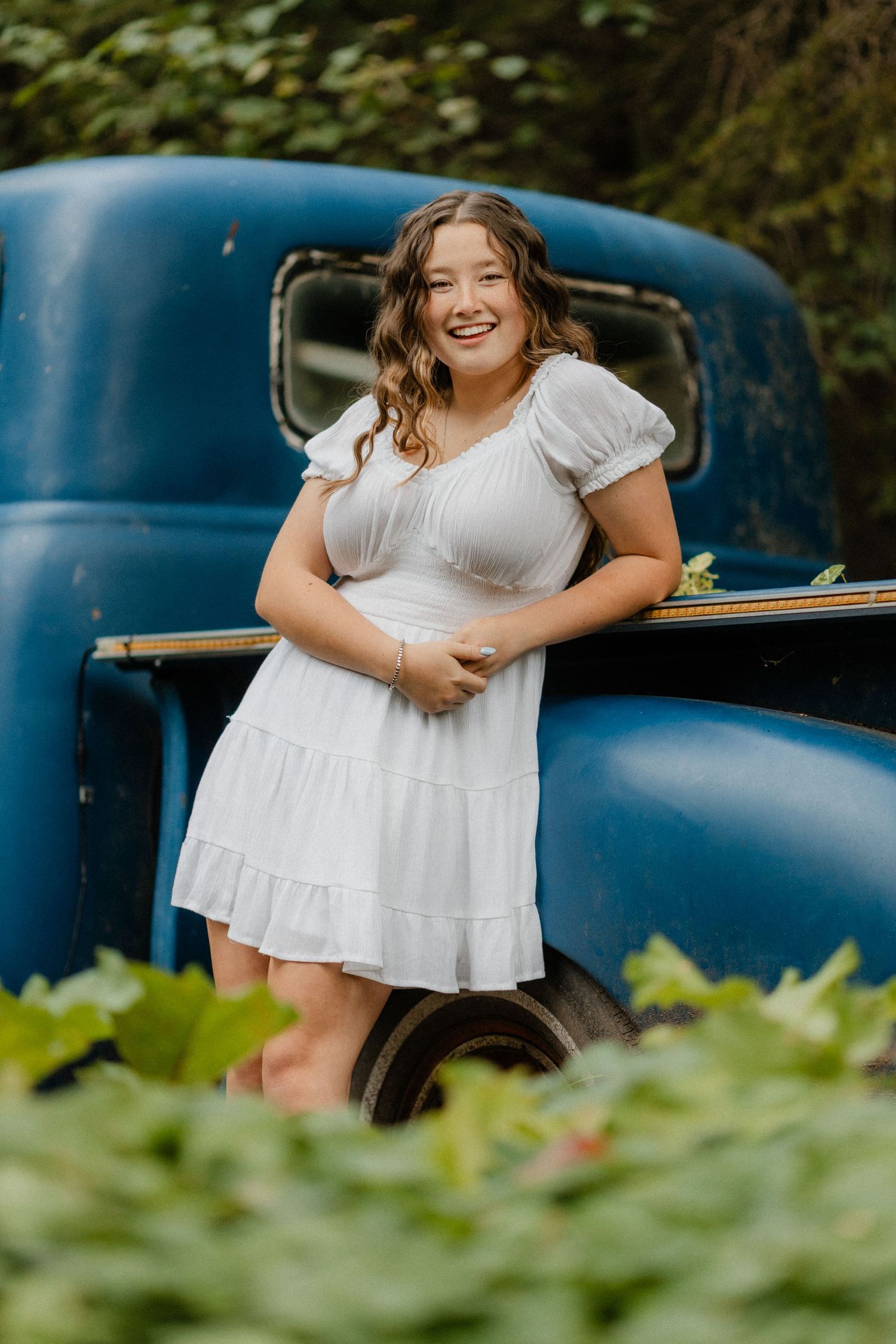 A senior photoshoot in Alaska.