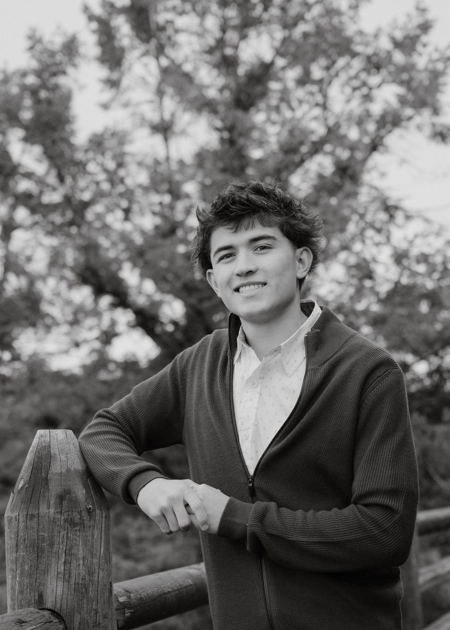 A senior photo taken at Black Canyon National Park, Colorado.