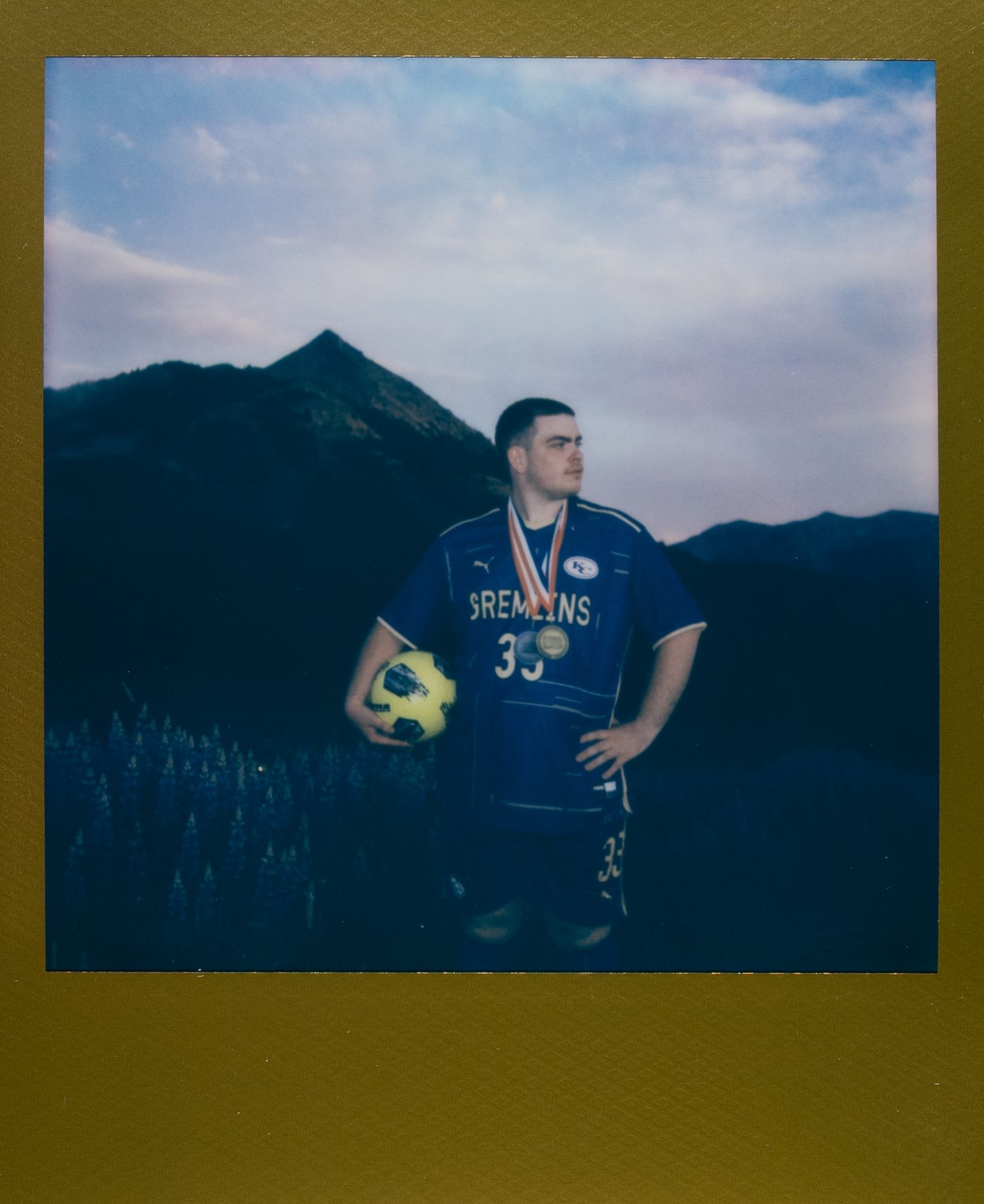 Polaroid taken on a senior photoshoot in Crested Butte, Colorado.