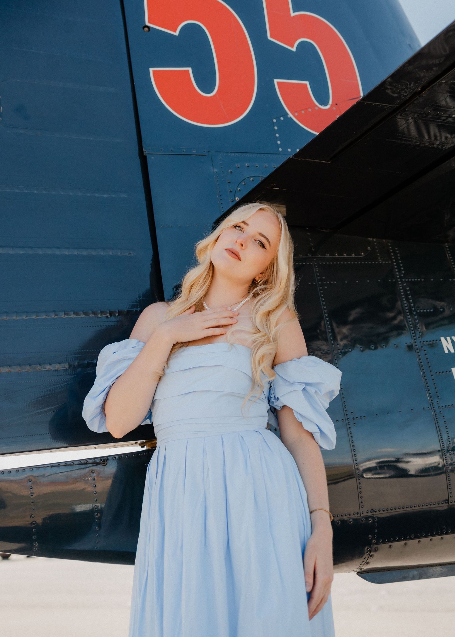 Modeling photo from a photoshoot in Montrose, Colorado, featuring Harley Anderson.