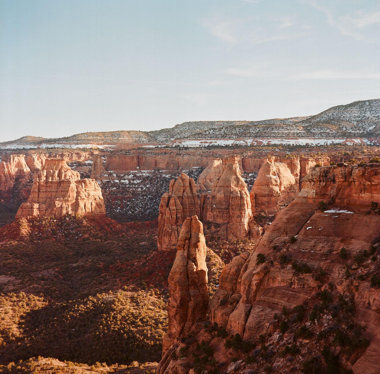 Medium Format film photo of Colorado National Monument, Colorado.