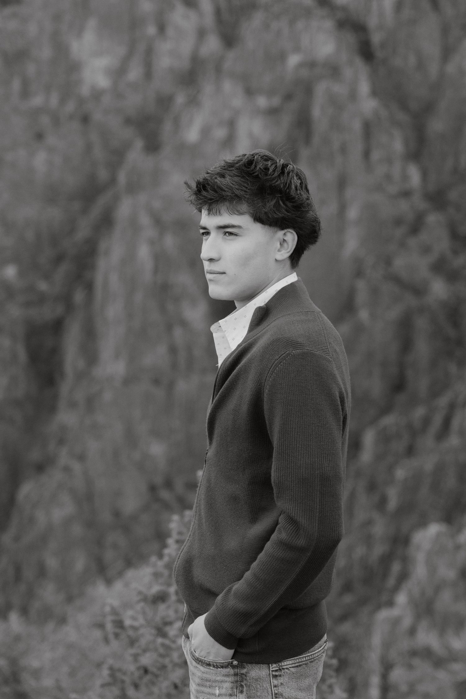 A senior photo taken at Black Canyon National Park, Colorado.