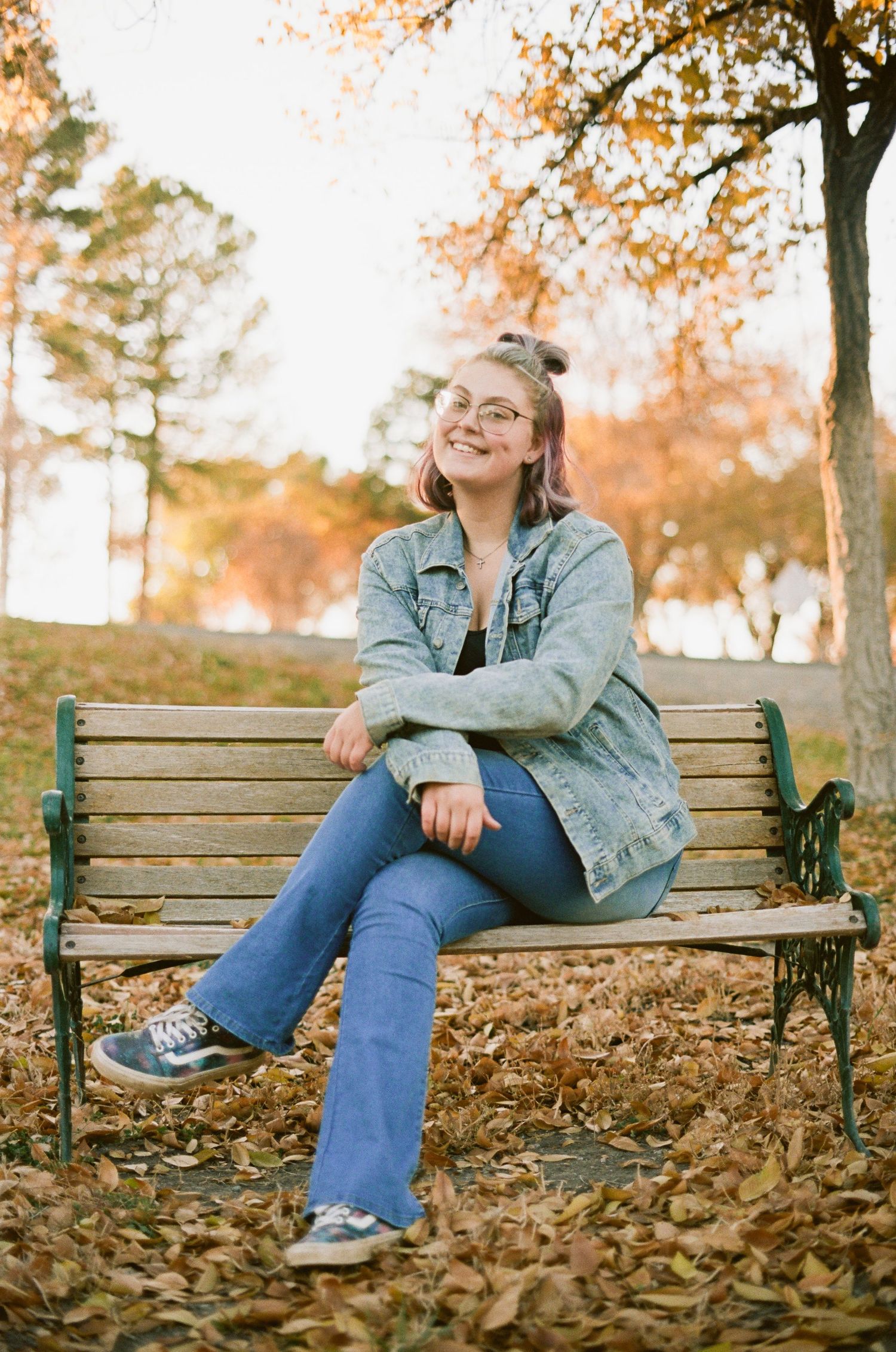 A film modeling photo taken in Montrose, Colorado.
