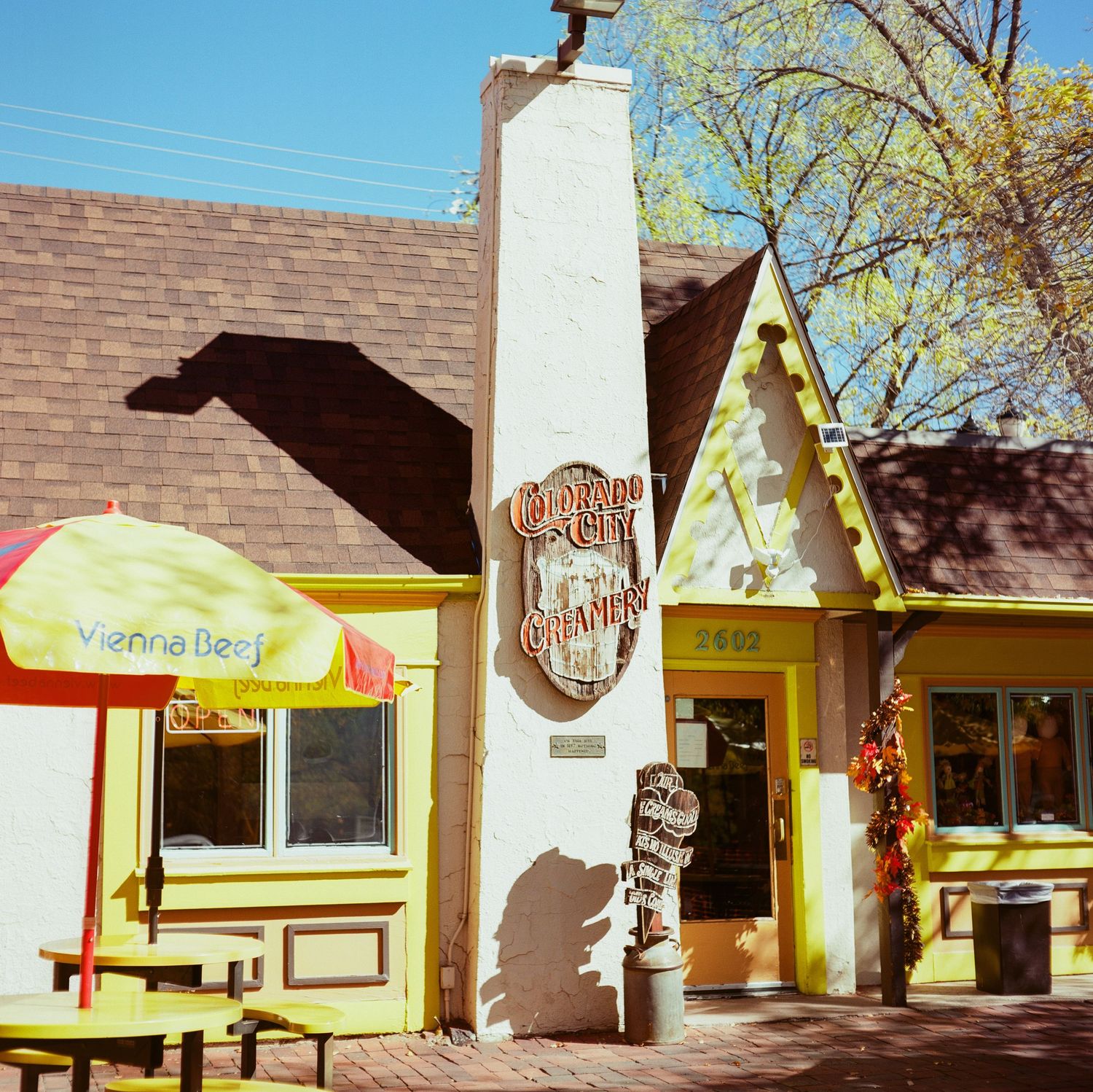 A Medium Format film photo from Old Colorado City, Colorado.