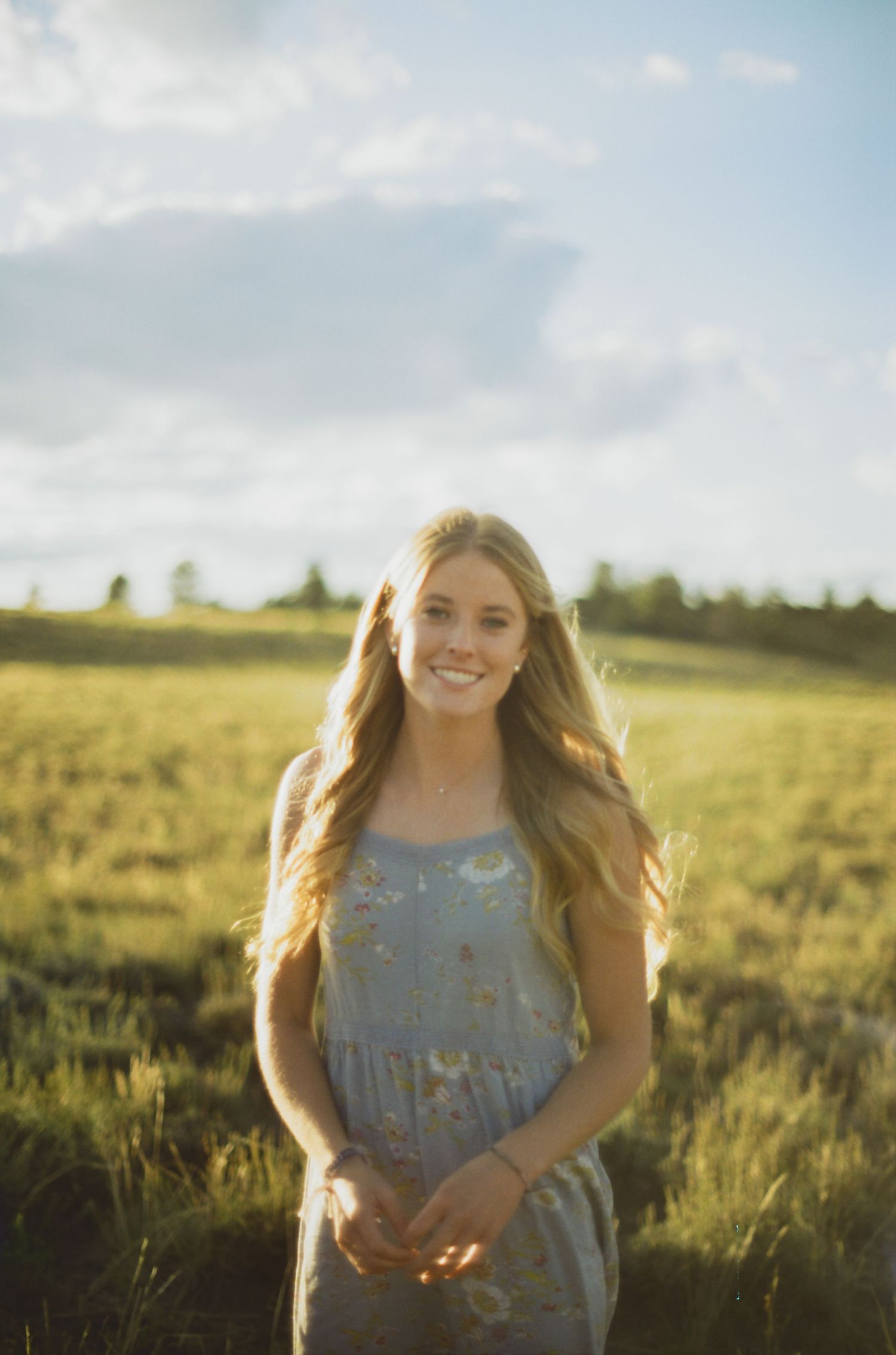 Photo from a senior photoshoot near Ridgway, Colorado.