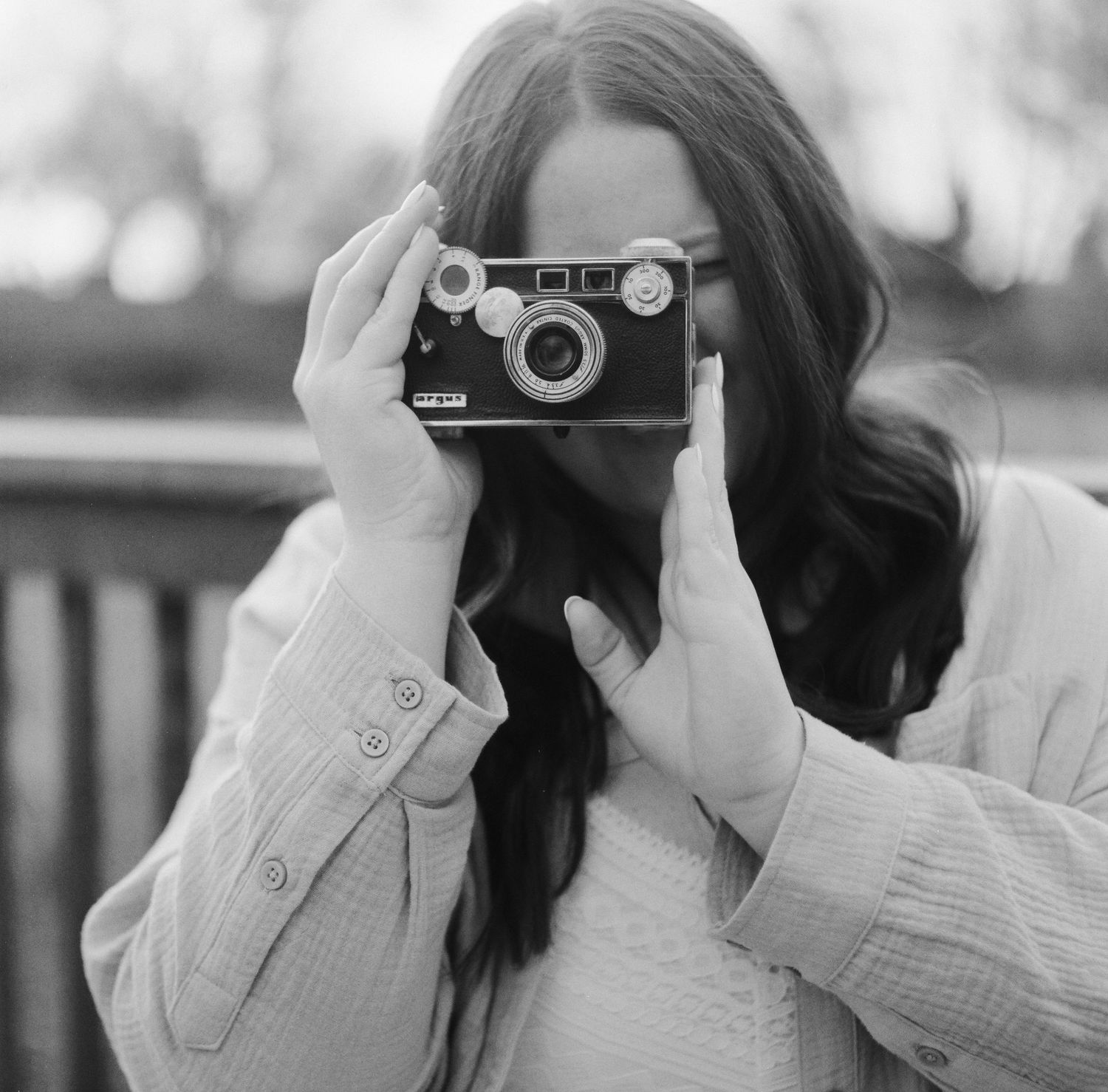 Film portrait photo of Ashlee Petranovich from a modeling photoshoot in Montrose, Colorado.