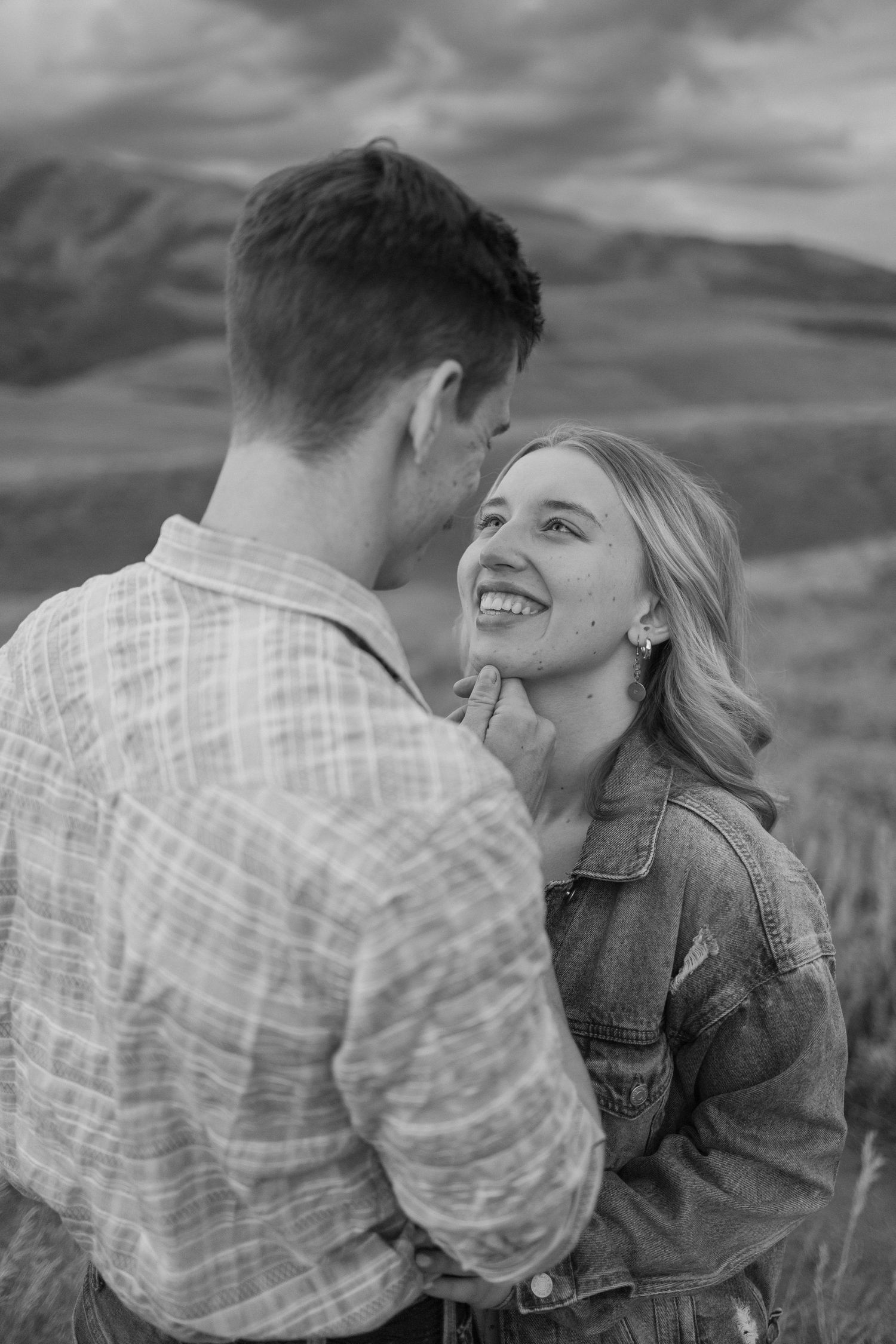A couples photo taken in Crested Butte, Colorado.